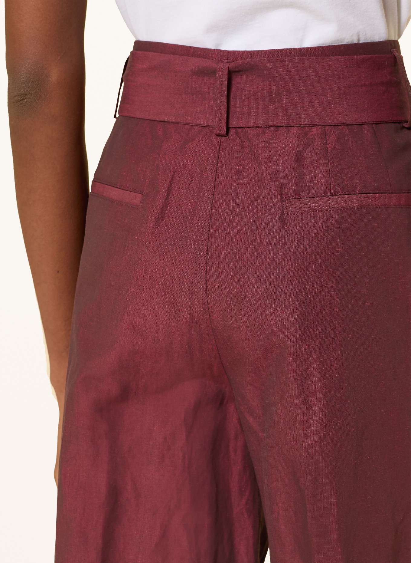 Luis Trenker Culotte LULOLITA s lemováním: TMAVĚ ČERVENÁ