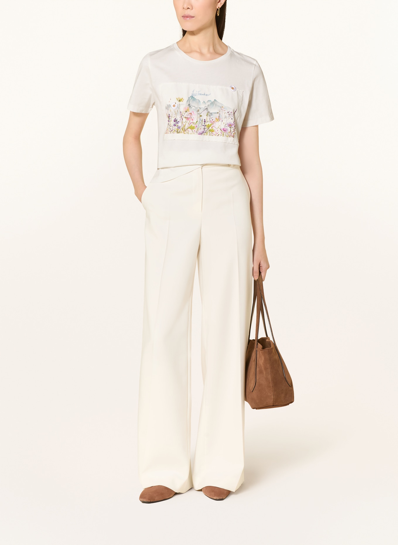 Luis Trenker T-shirt LUALPE: BLANC