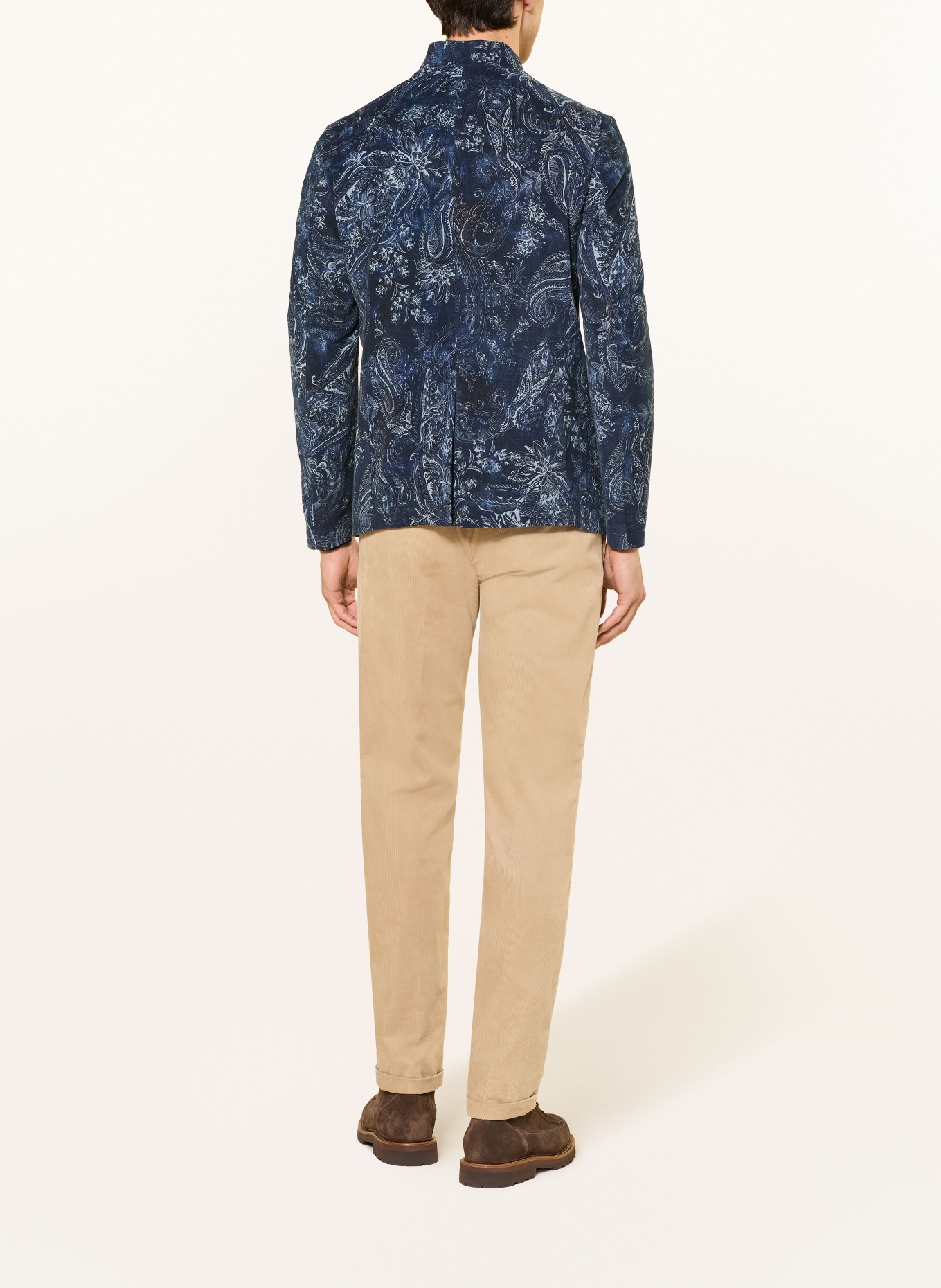 Luis Trenker Kurtka Cordjanker LUSANDRO: GRANATOWY / JASNOCZARY