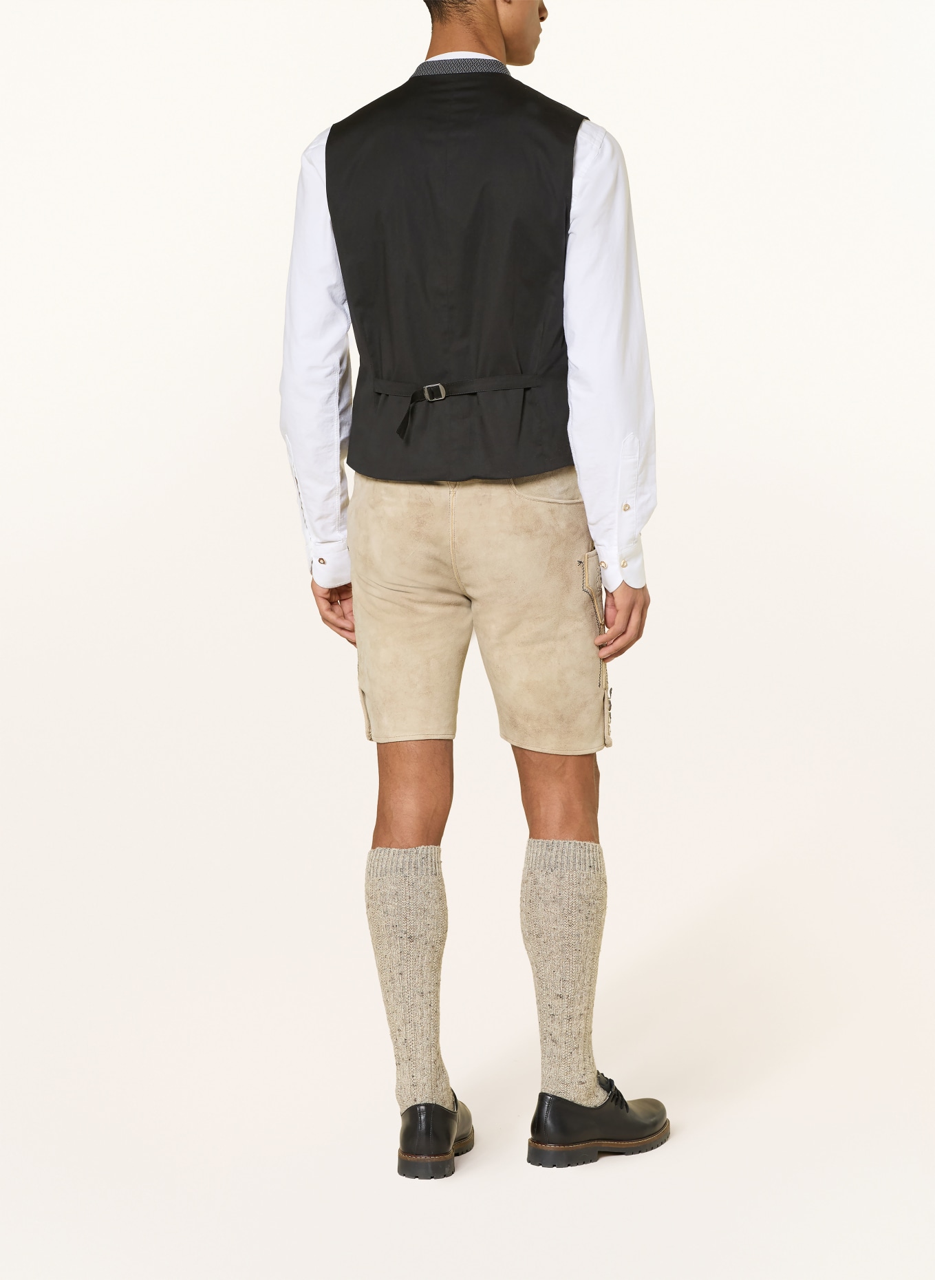 Hammerschmid Trachtenweste OSCAR: GRAU / SCHWARZ