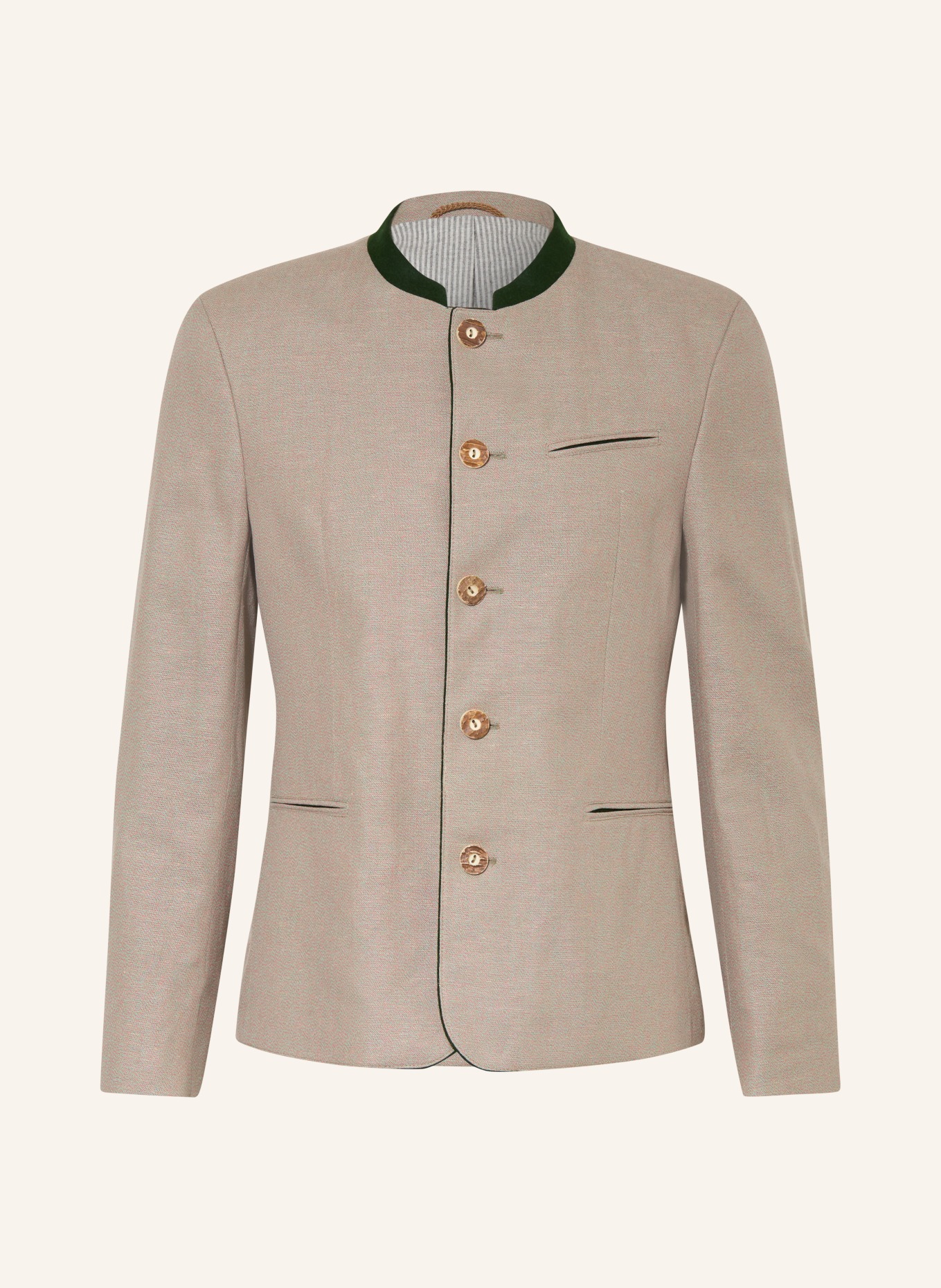 Johann & Johanna Veste avec cordons: MARRON CLAIR / ROSE / GROEN