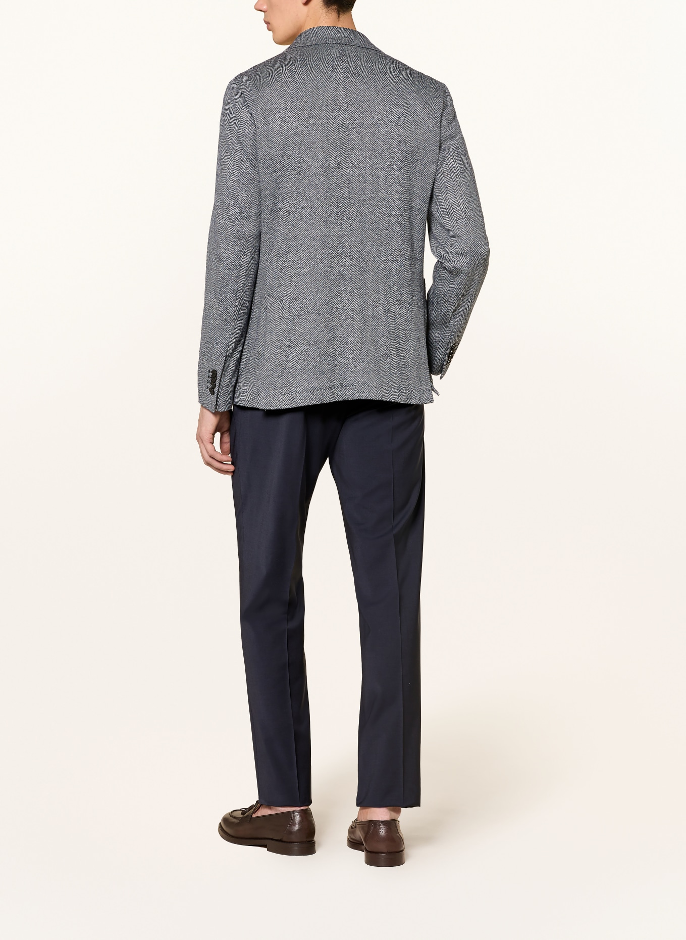 MAURIZIO  BALDASSARI Hose im Jogging-Stil Regular Fit: DUNKELBLAU