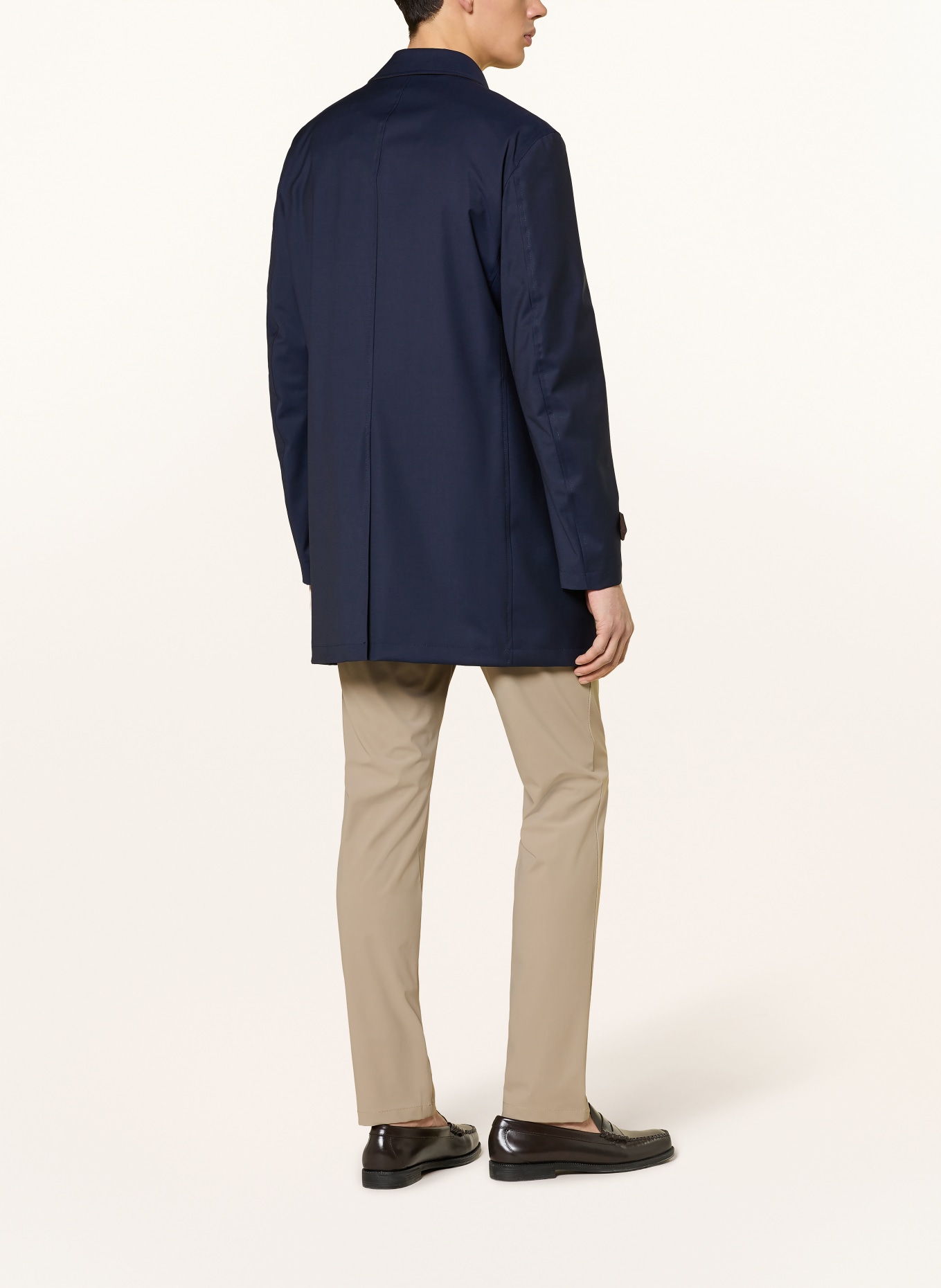 MAURIZIO  BALDASSARI płaszcz: GRANATOWY