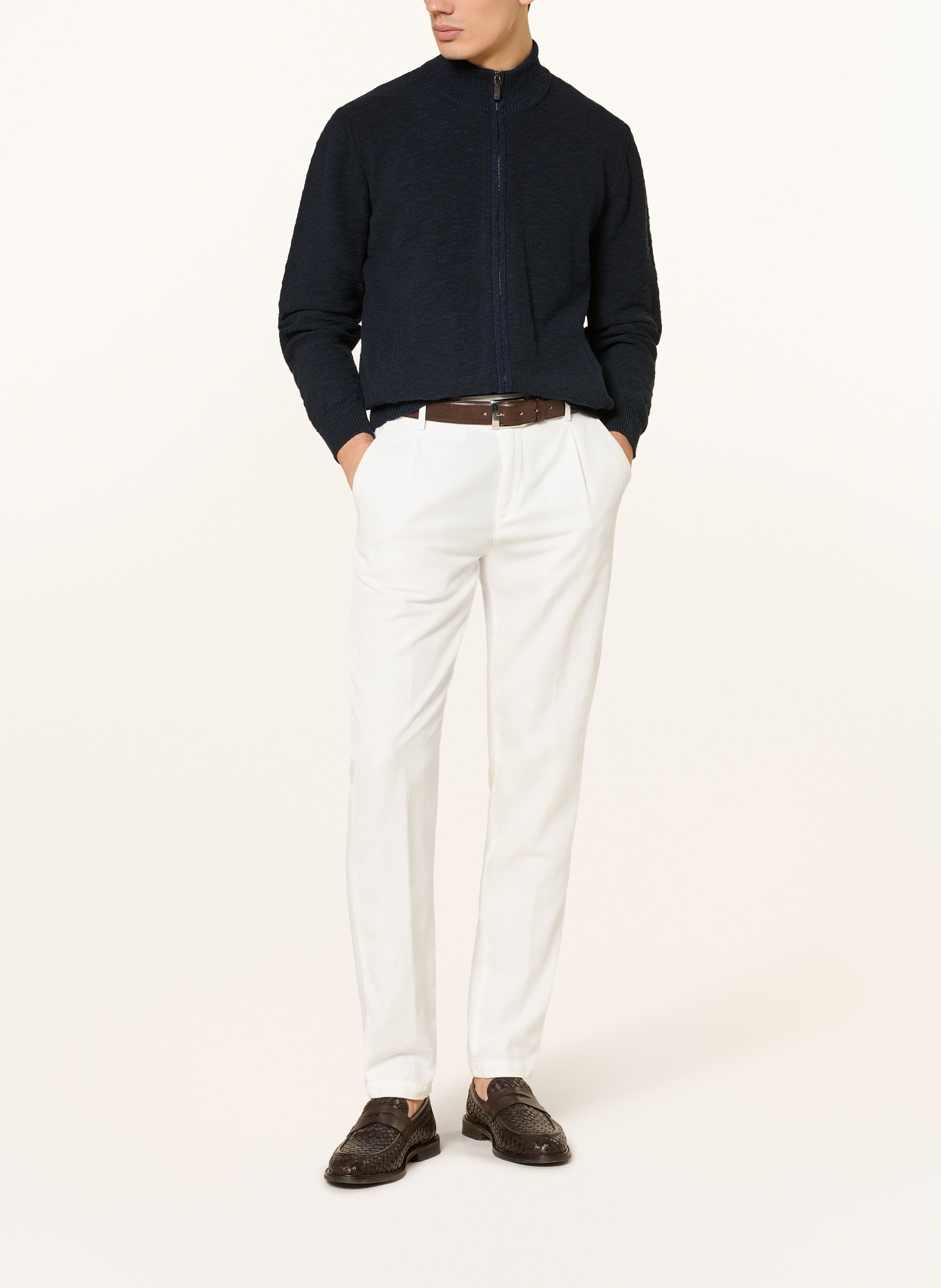 MAURIZIO  BALDASSARI Strickjacke: DUNKELBLAU