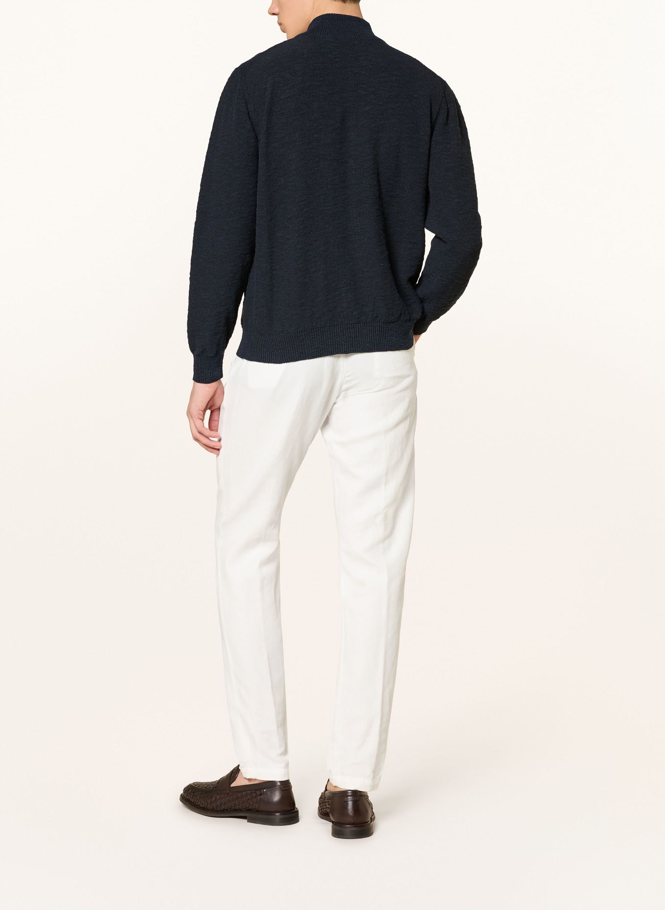 MAURIZIO  BALDASSARI Strickjacke: DUNKELBLAU