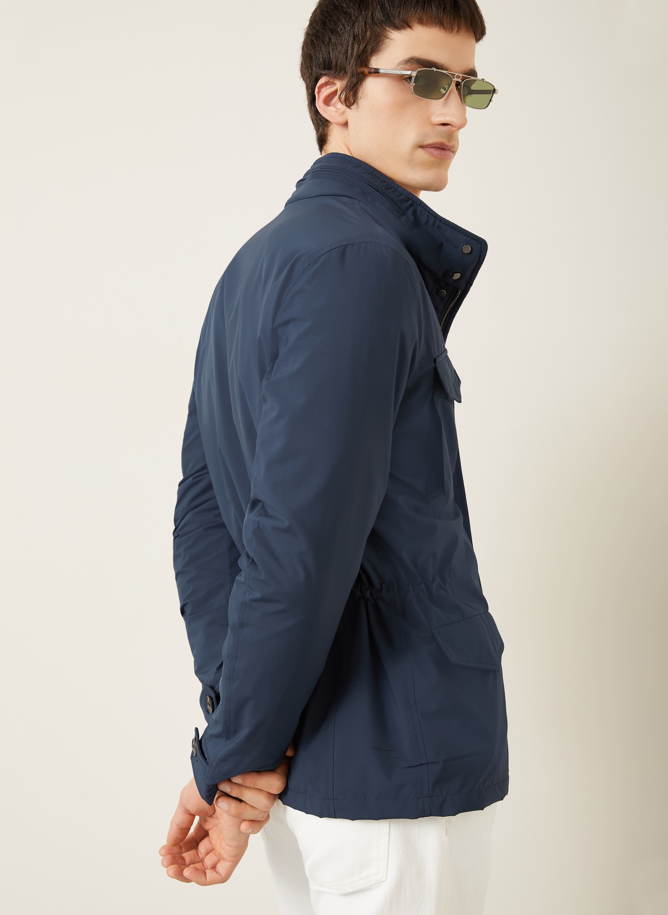 manzoni 24 Fieldjacket: DUNKELBLAU