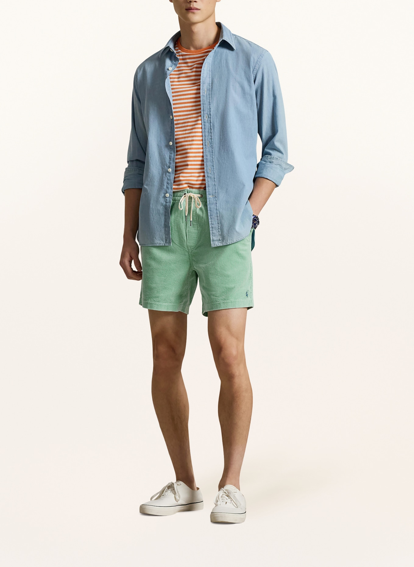 POLO RALPH LAUREN Cordshorts: MINT