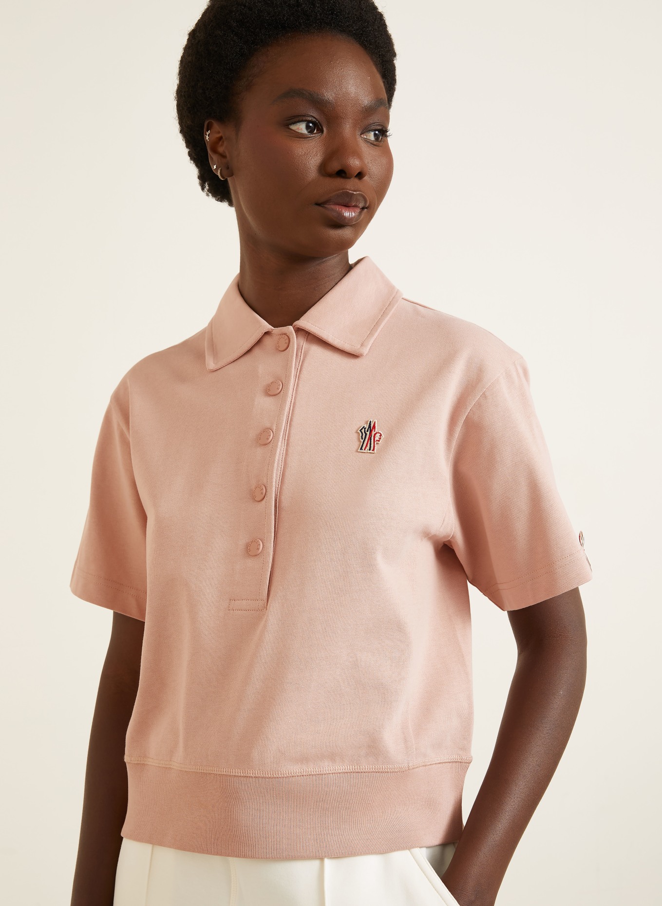 MONCLER GRENOBLE Jersey-Poloshirt: ALTROSA