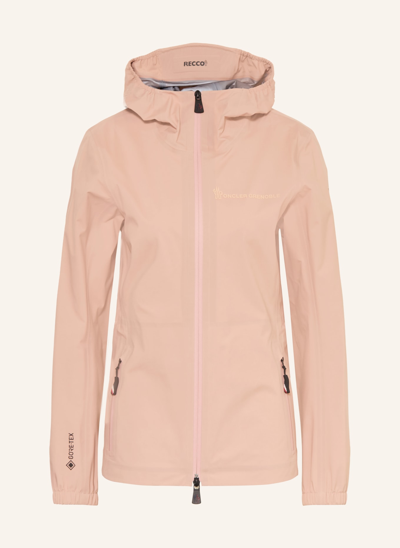 MONCLER GRENOBLE VALLES functional jacket: ROSE