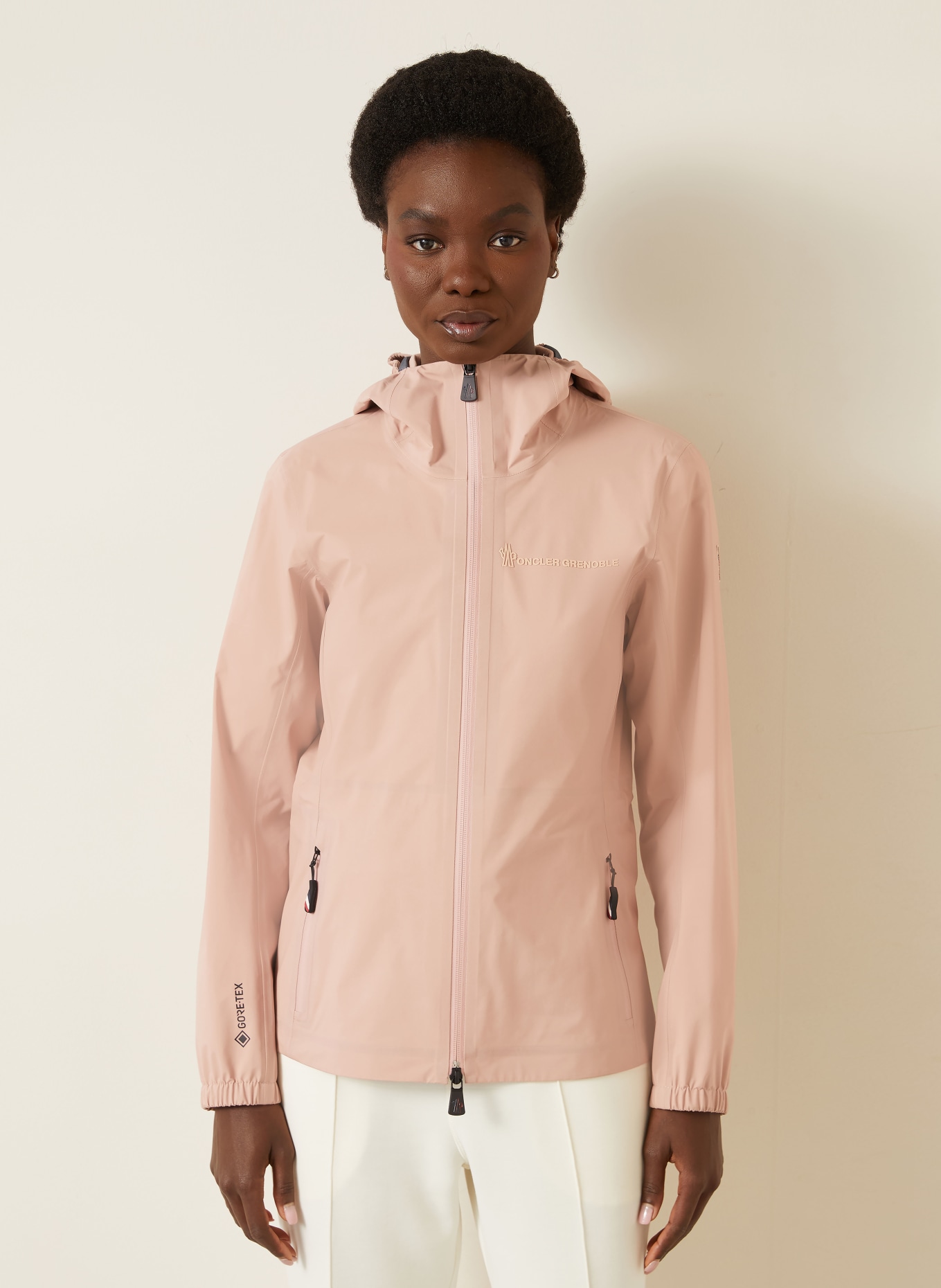 MONCLER GRENOBLE VALLES functional jacket: ROSE