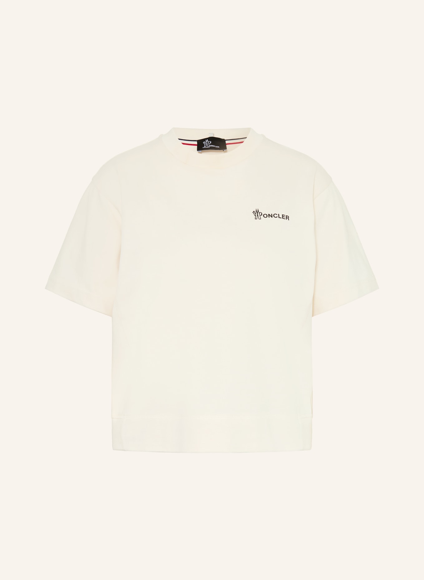 MONCLER GRENOBLE T-shirt: CREAM