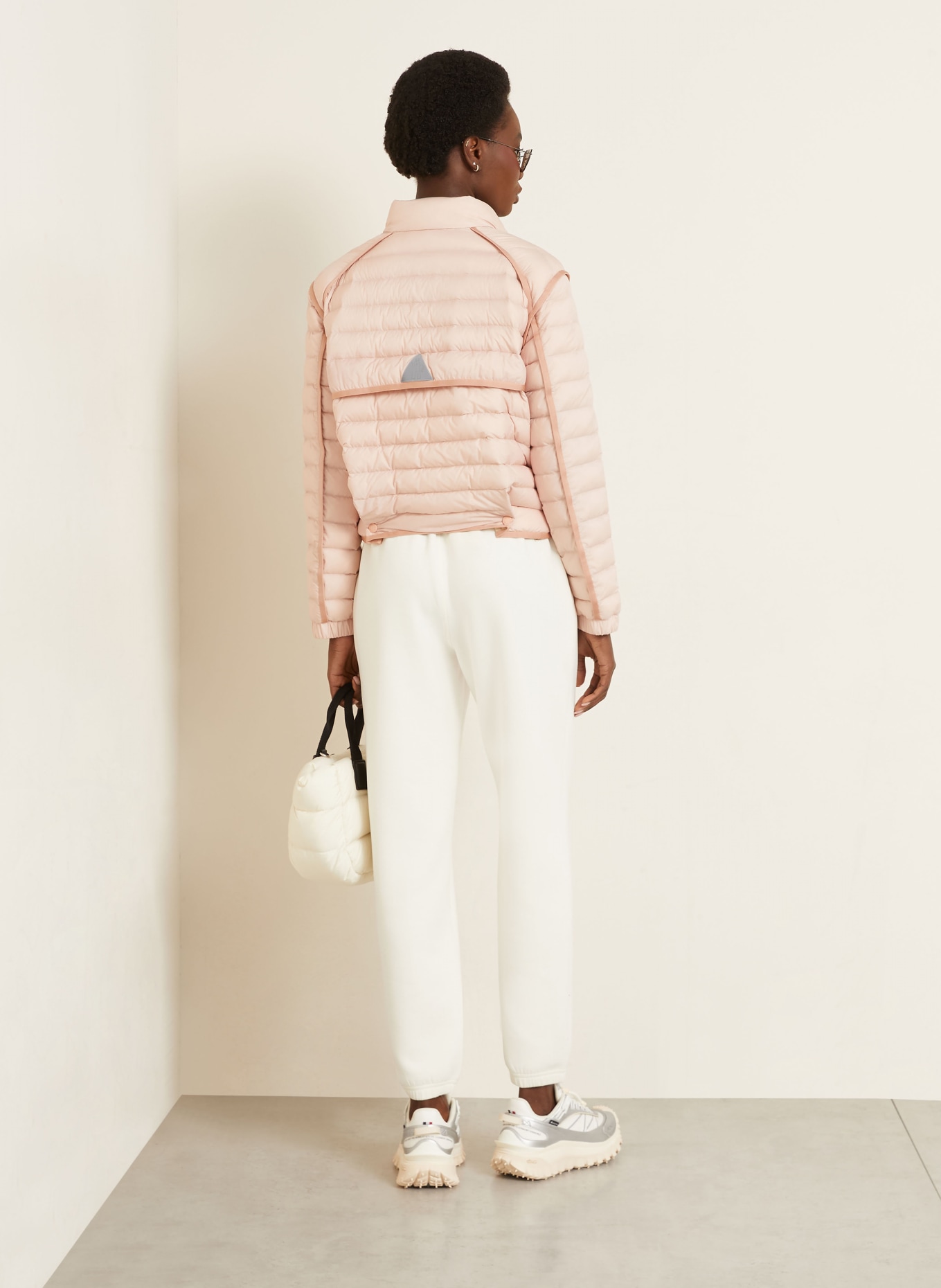 MONCLER GRENOBLE Sweatpants: ECRU