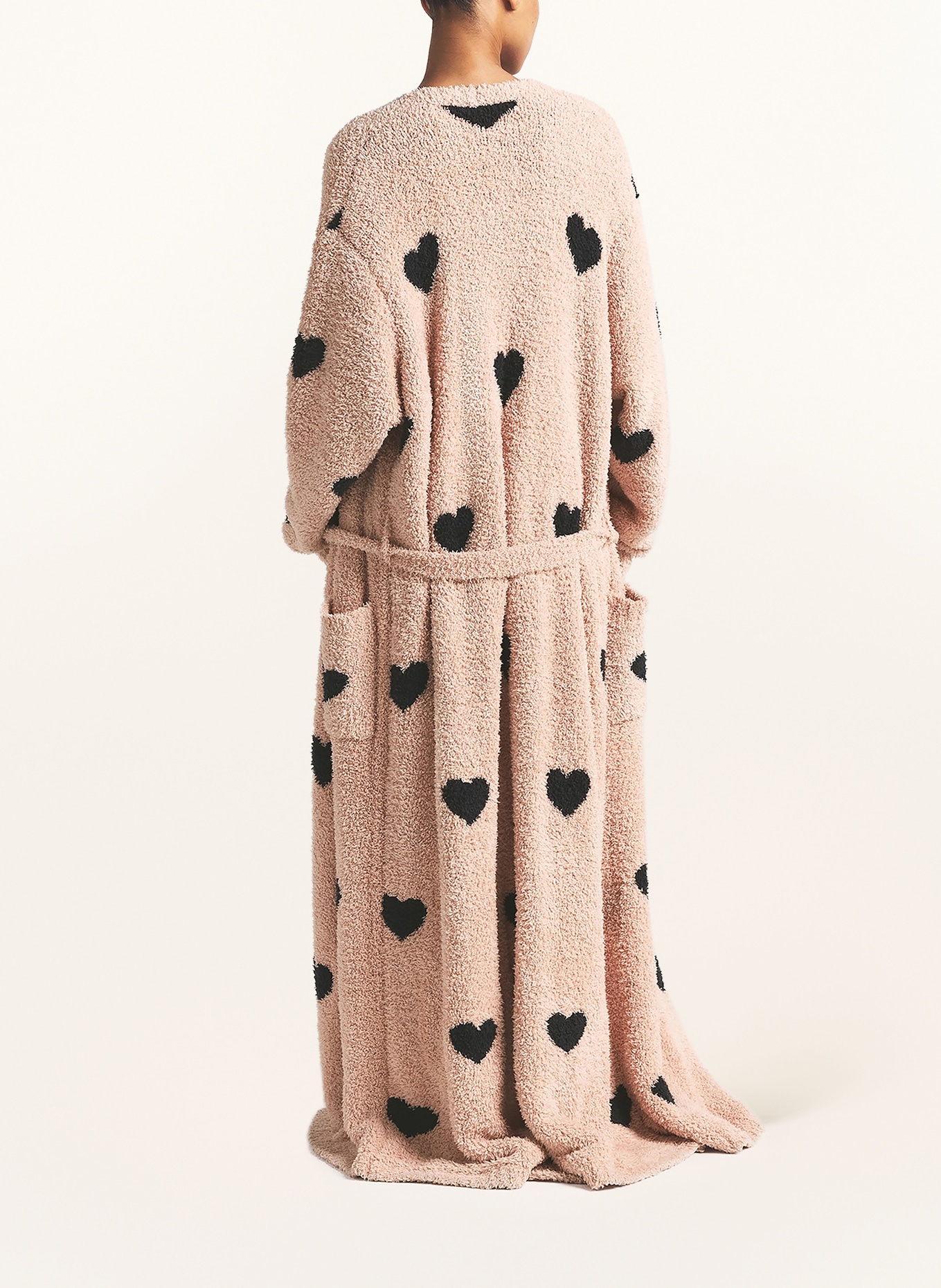 SKIMS Dámský župan COZY: MICA SPACED HEARTS