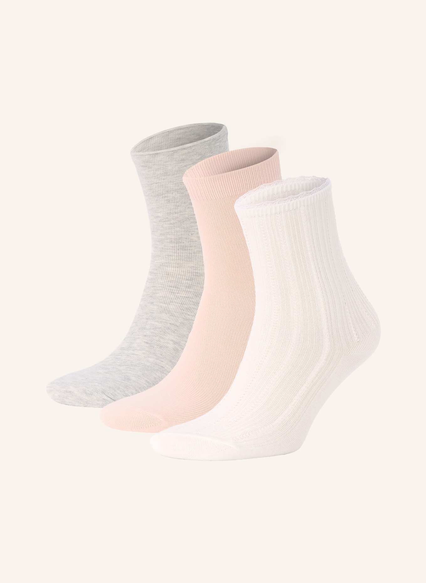 SKIMS 3er-Pack Socken SOCKS: MARBLE PRIMROSE MULT
