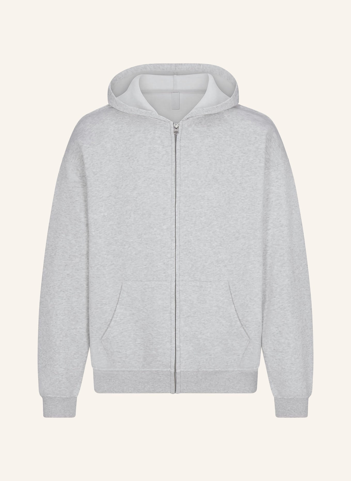 SKIMS Bluza dresowa FLEECE LOUNGE: LIGHT HEATHER GREY