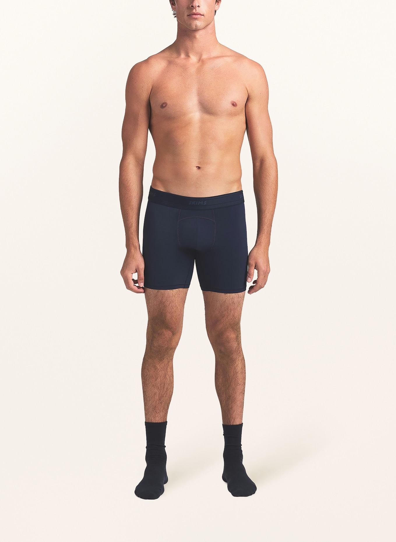 SKIMS 3-pack boxer shorts SKIMS FLEXS: NAVY GUNMETAL MULTI