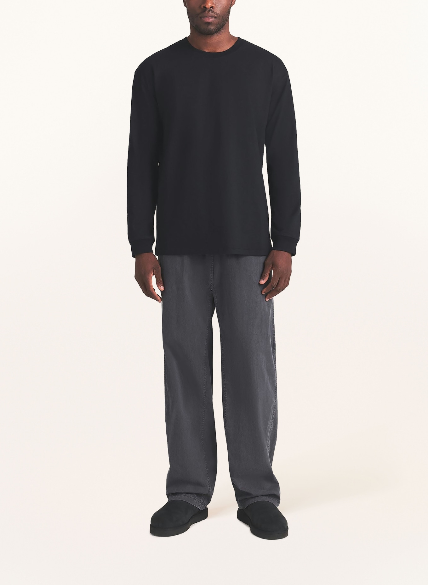 SKIMS Spodnie lounge WOVEN: ASH