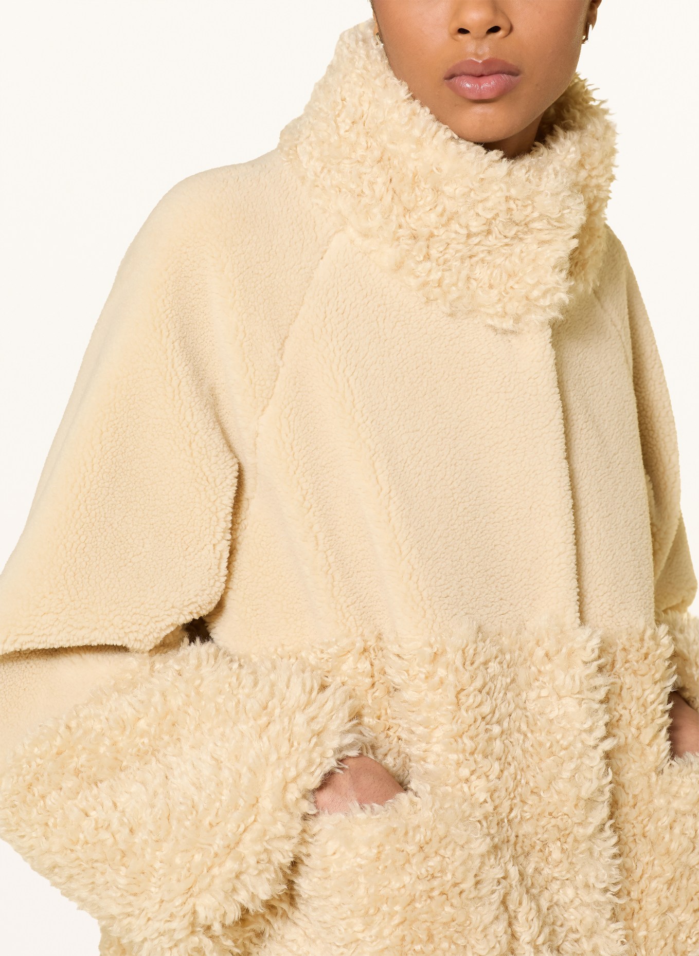 darling harbour Teddyfellová bunda: BEIGE