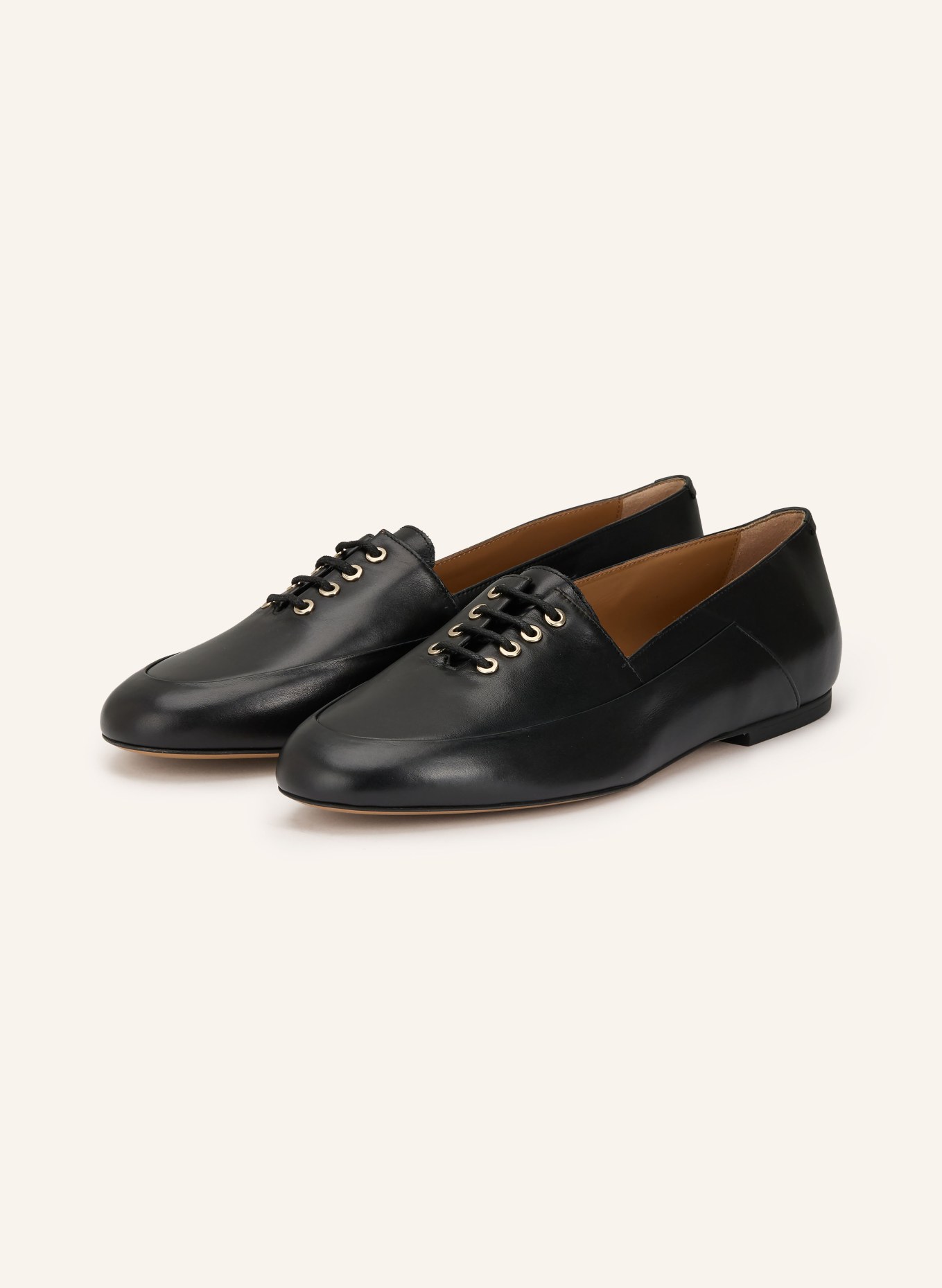 JIL SANDER Loafer: SCHWARZ