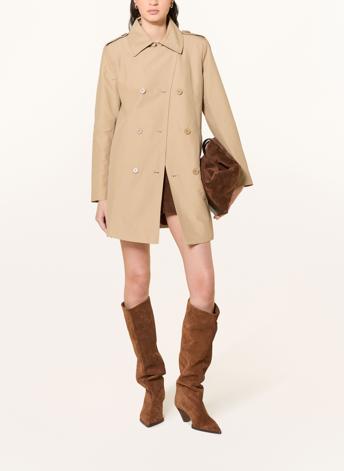 MAX & Co. Trenchcoat MILO: BÉŽOVÁ