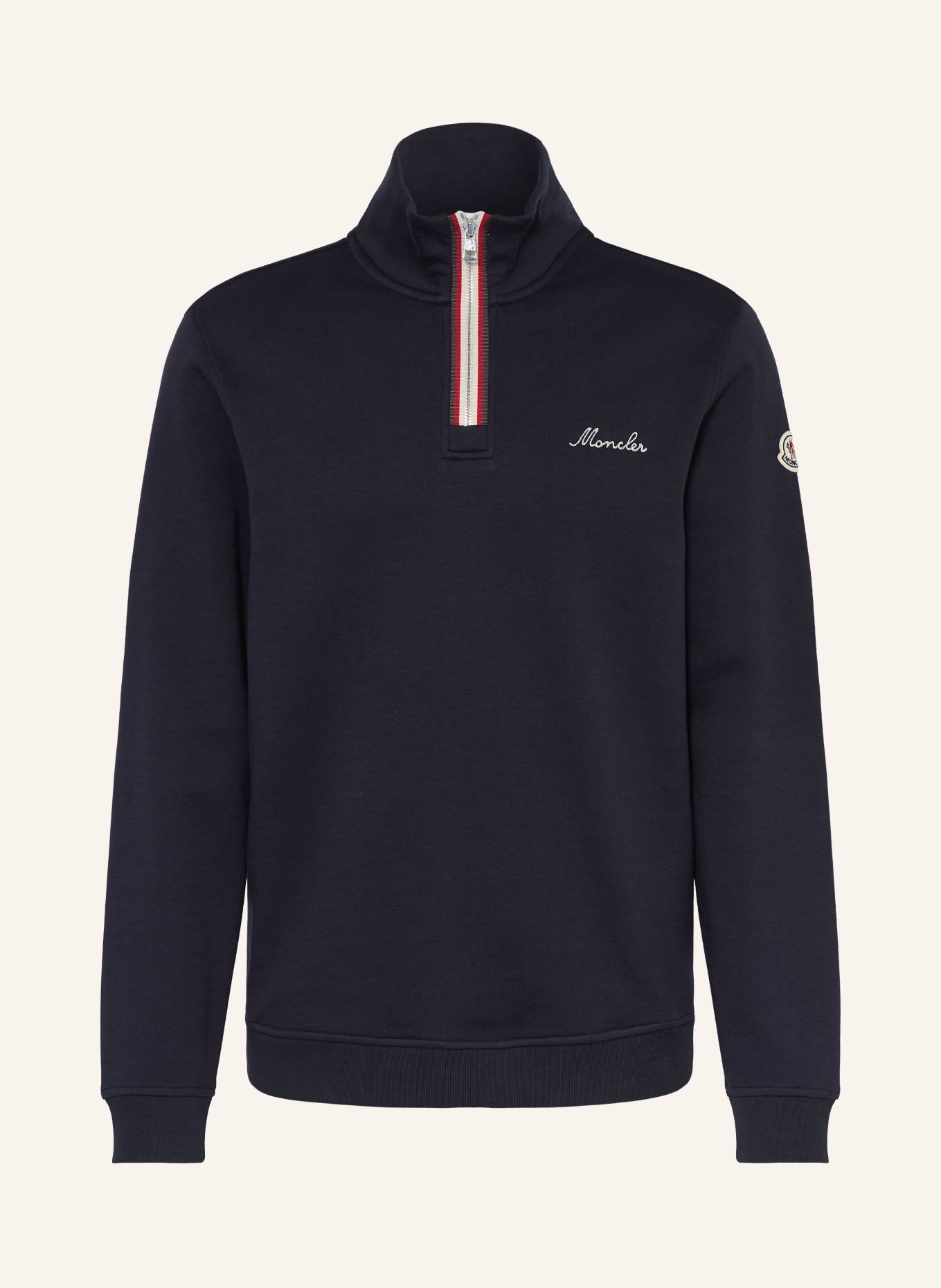 MONCLER Sweat-Troyer: DUNKELBLAU