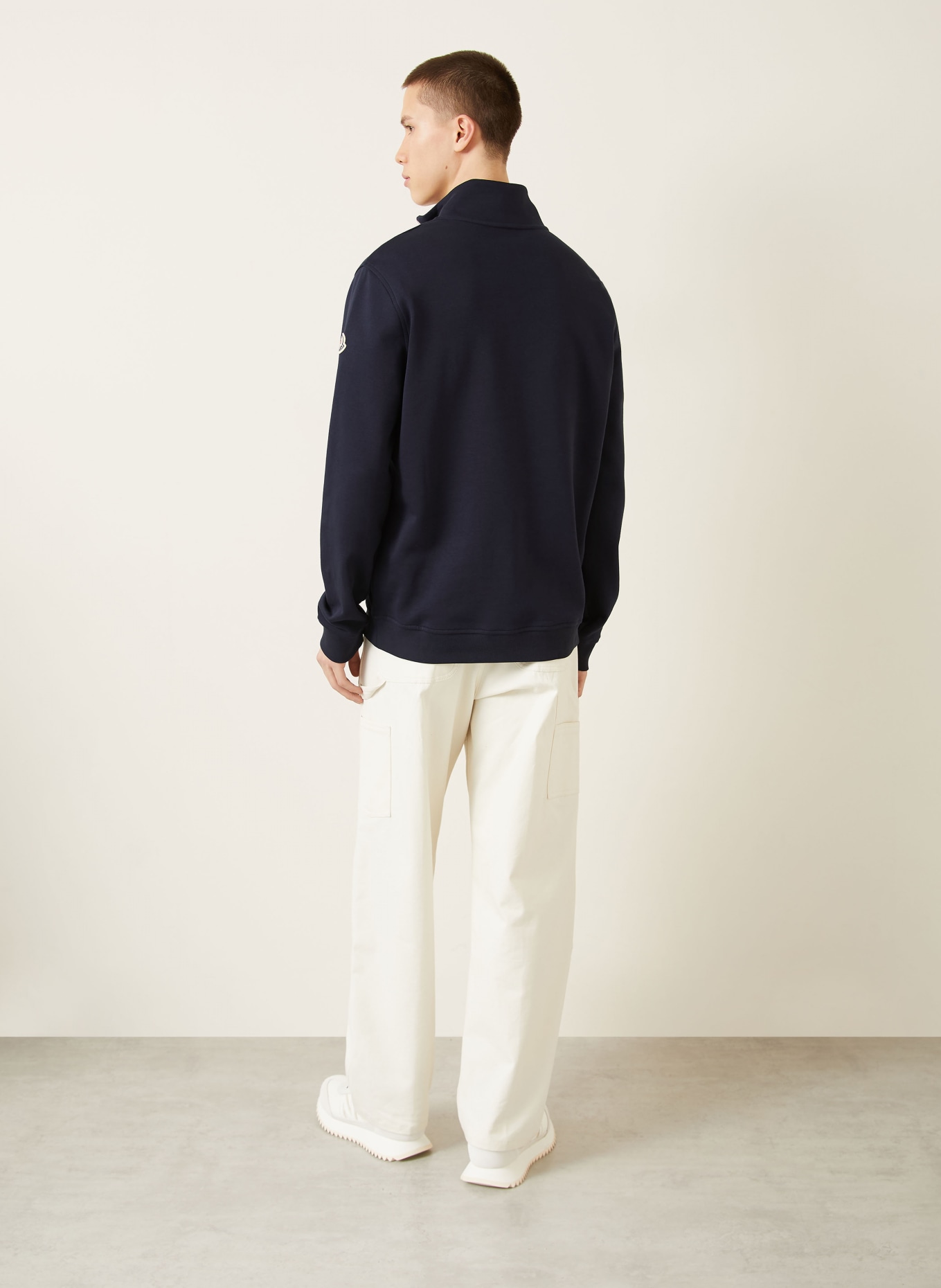 MONCLER Sweat-Troyer: DUNKELBLAU