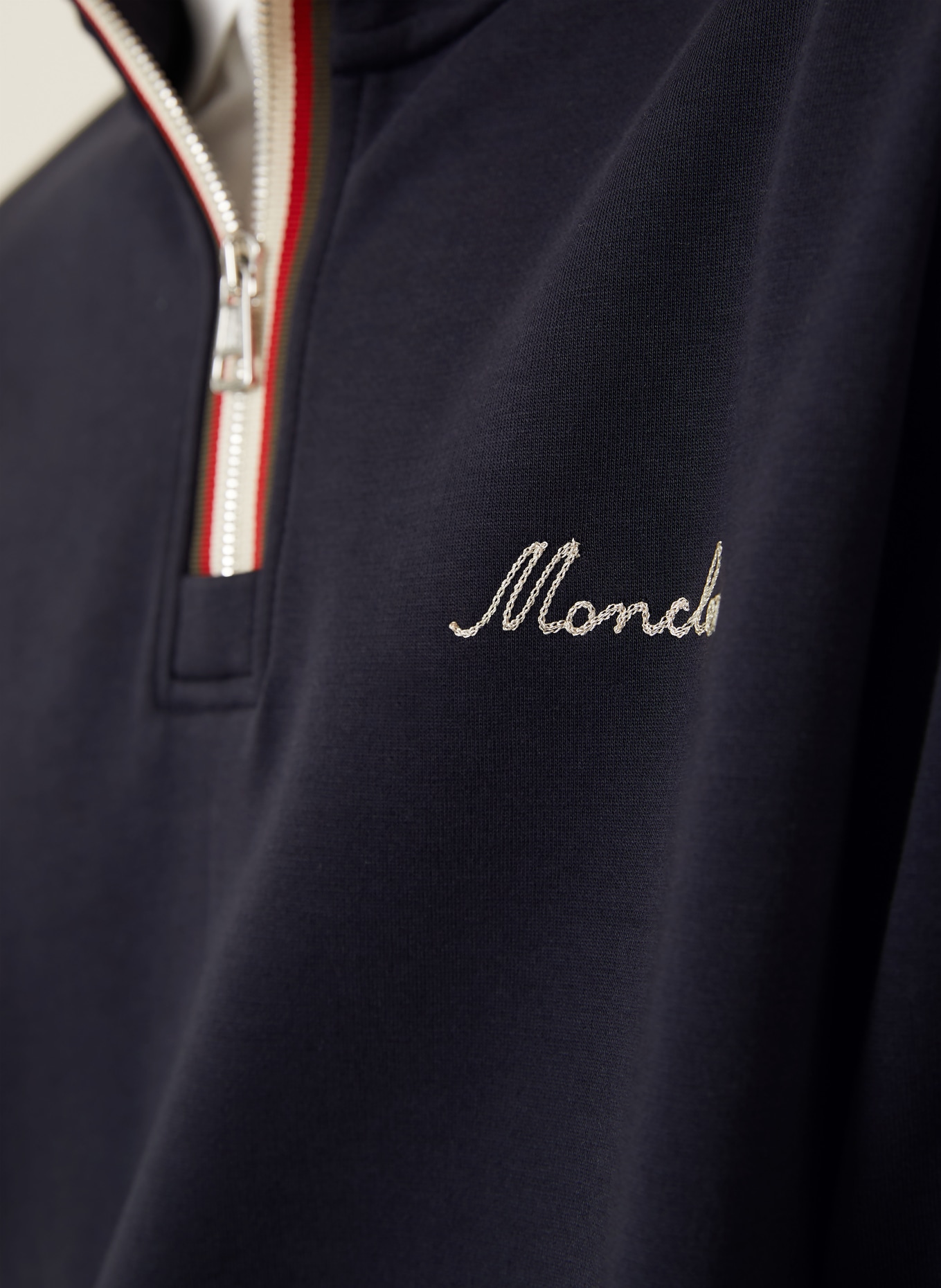 MONCLER Sweat-Troyer: DUNKELBLAU