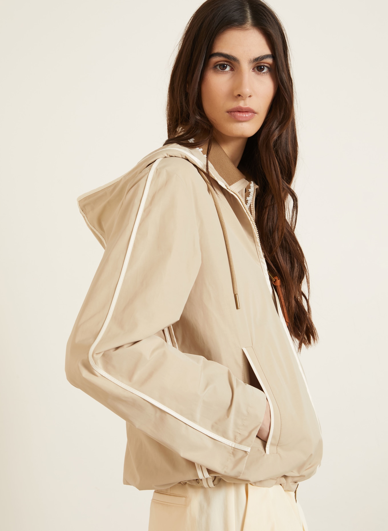 MONCLER Jacke SARRACENIA: BEIGE