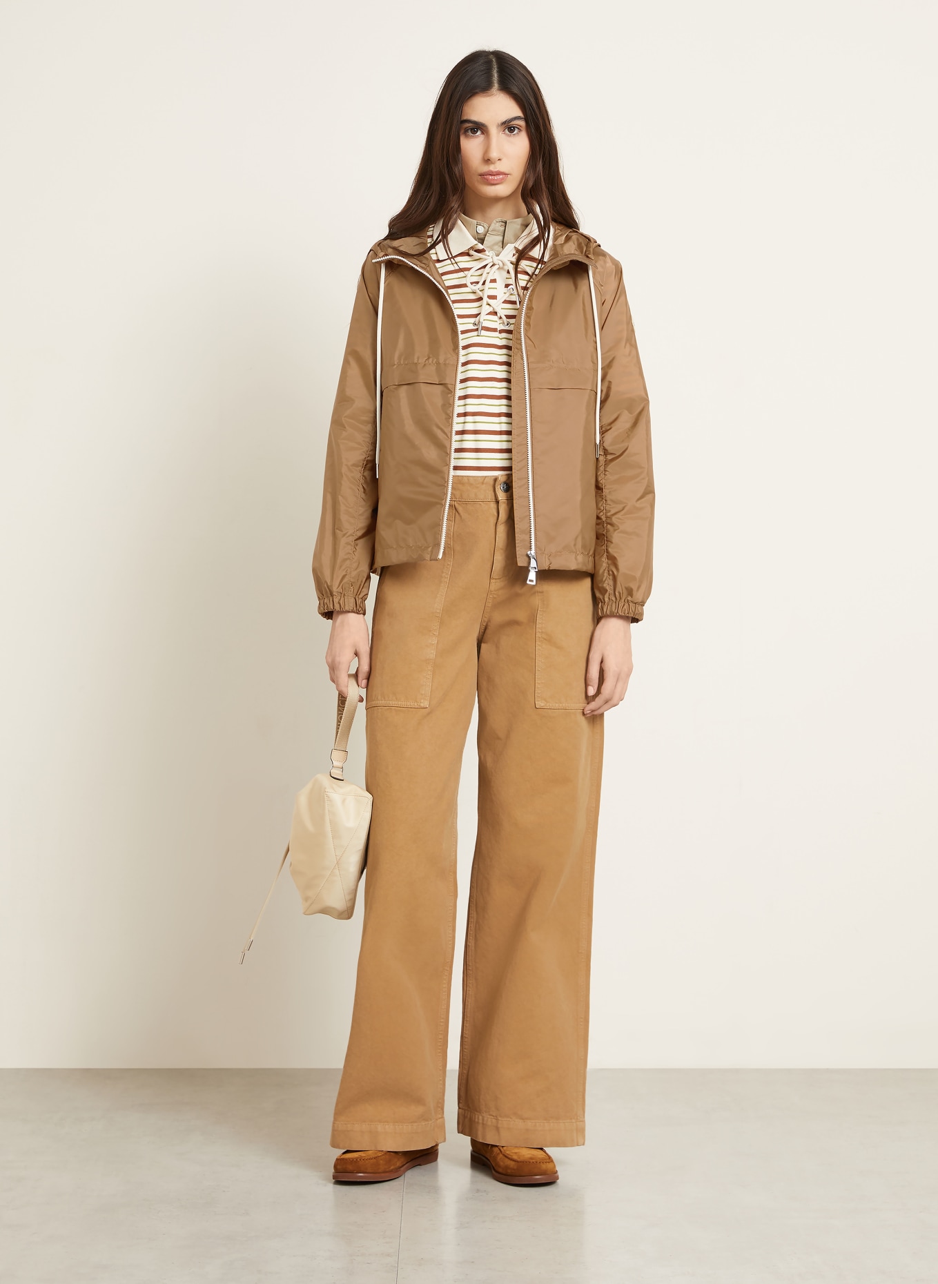 MONCLER Blouson COQUELICOT: CAMEL