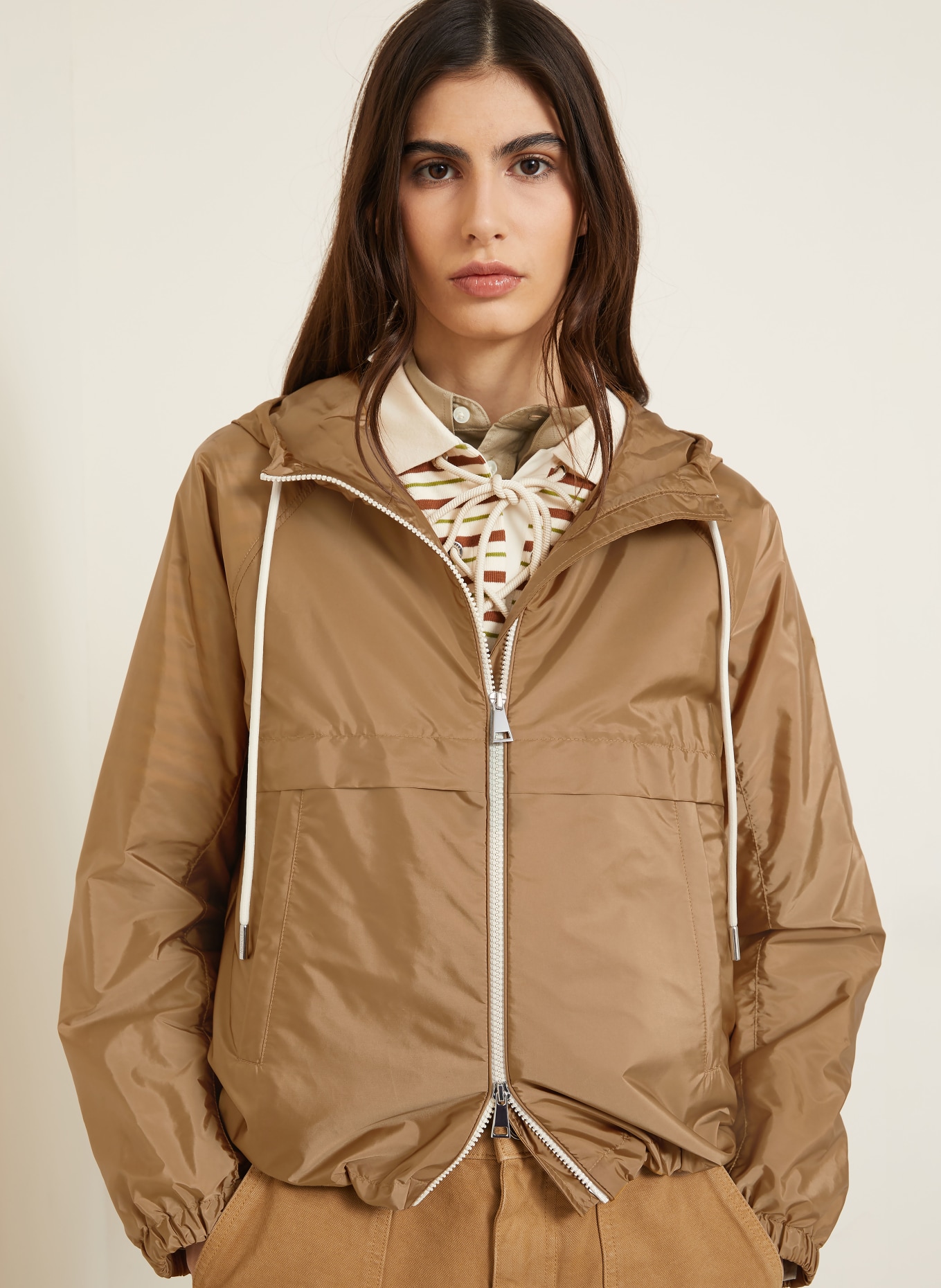 MONCLER Blouson COQUELICOT: CAMEL