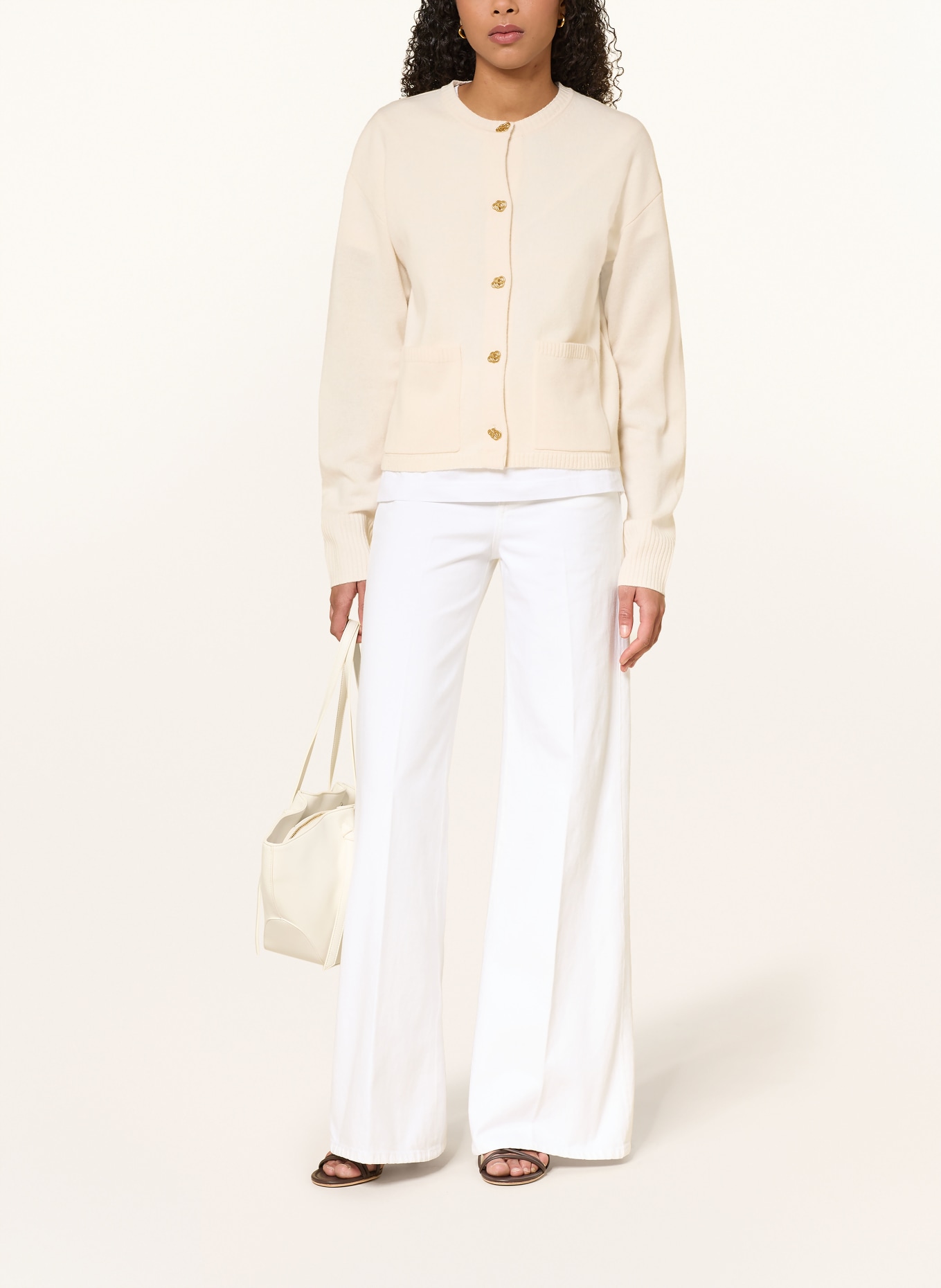 BY MALENE BIRGER VERONIKA cardigan: CREAM