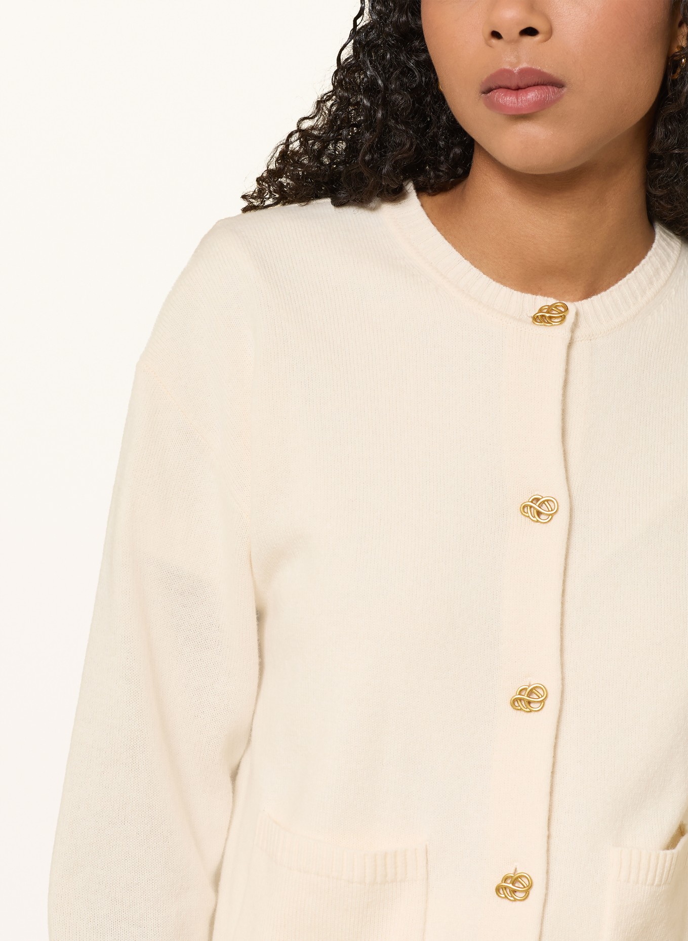 BY MALENE BIRGER VERONIKA cardigan: CREAM