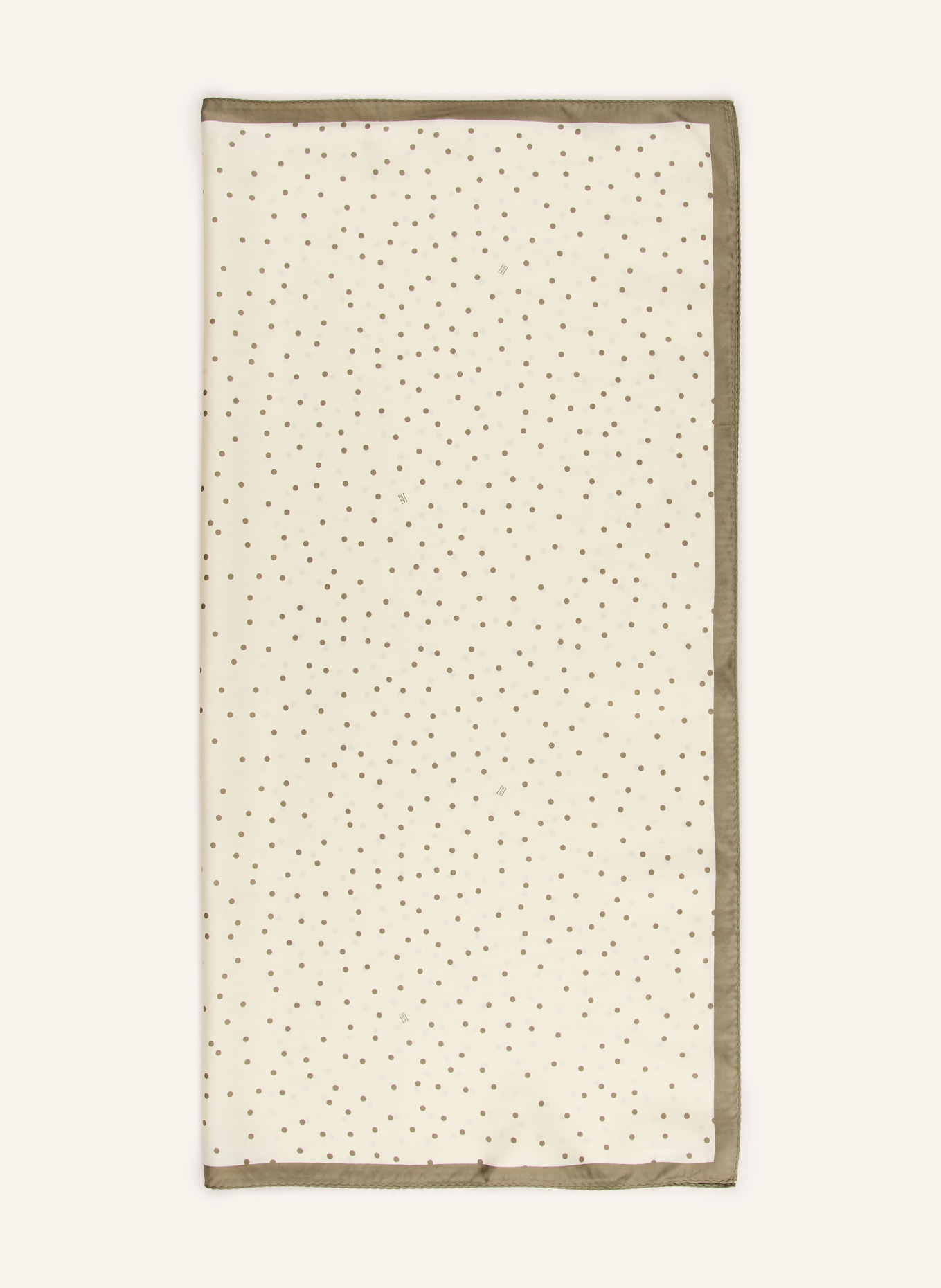 BY MALENE BIRGER Seidentuch: OLIV / CREME