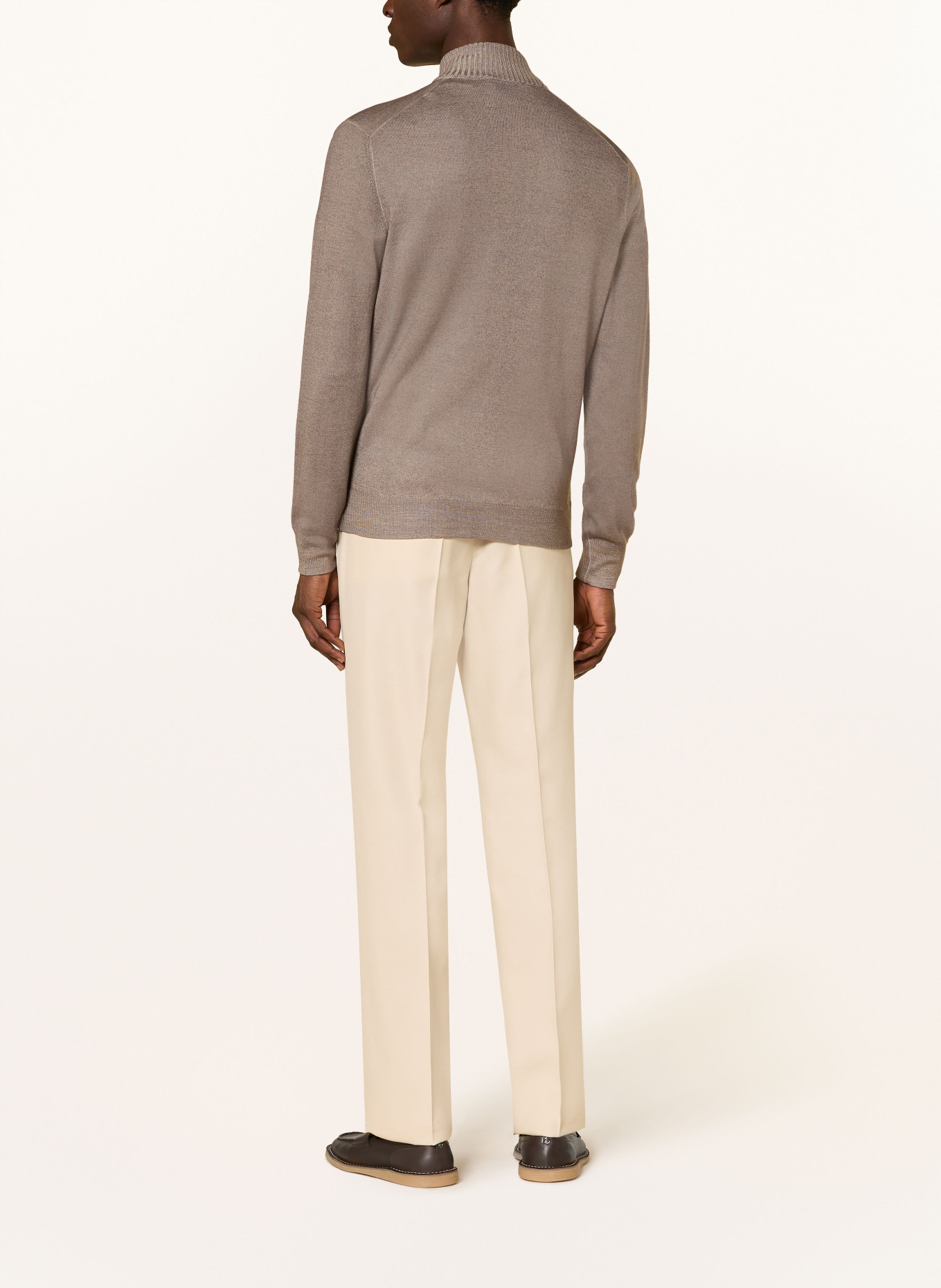 GRAN SASSO Cardigan: TAUPE