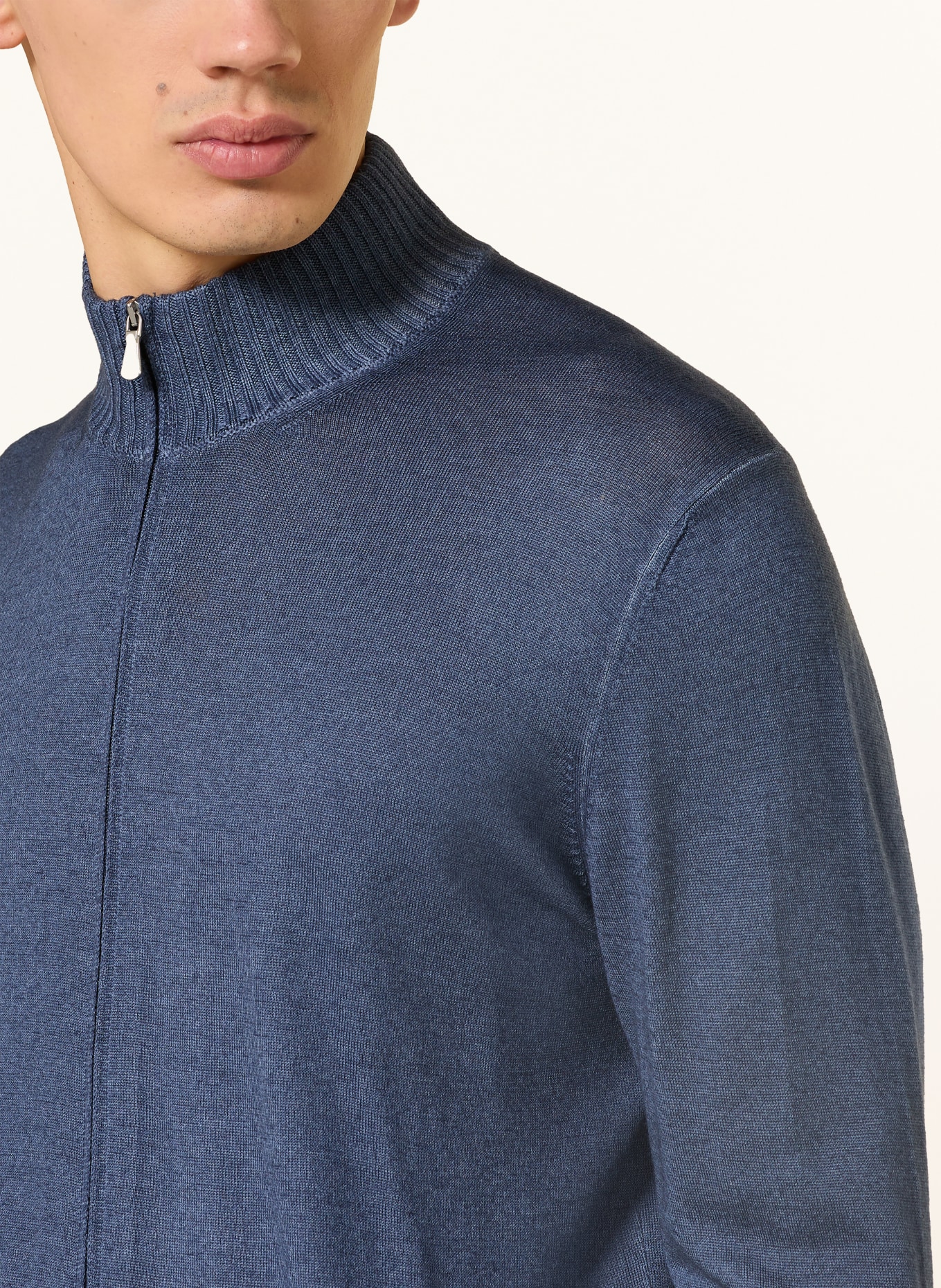 GRAN SASSO Strickjacke: DUNKELBLAU