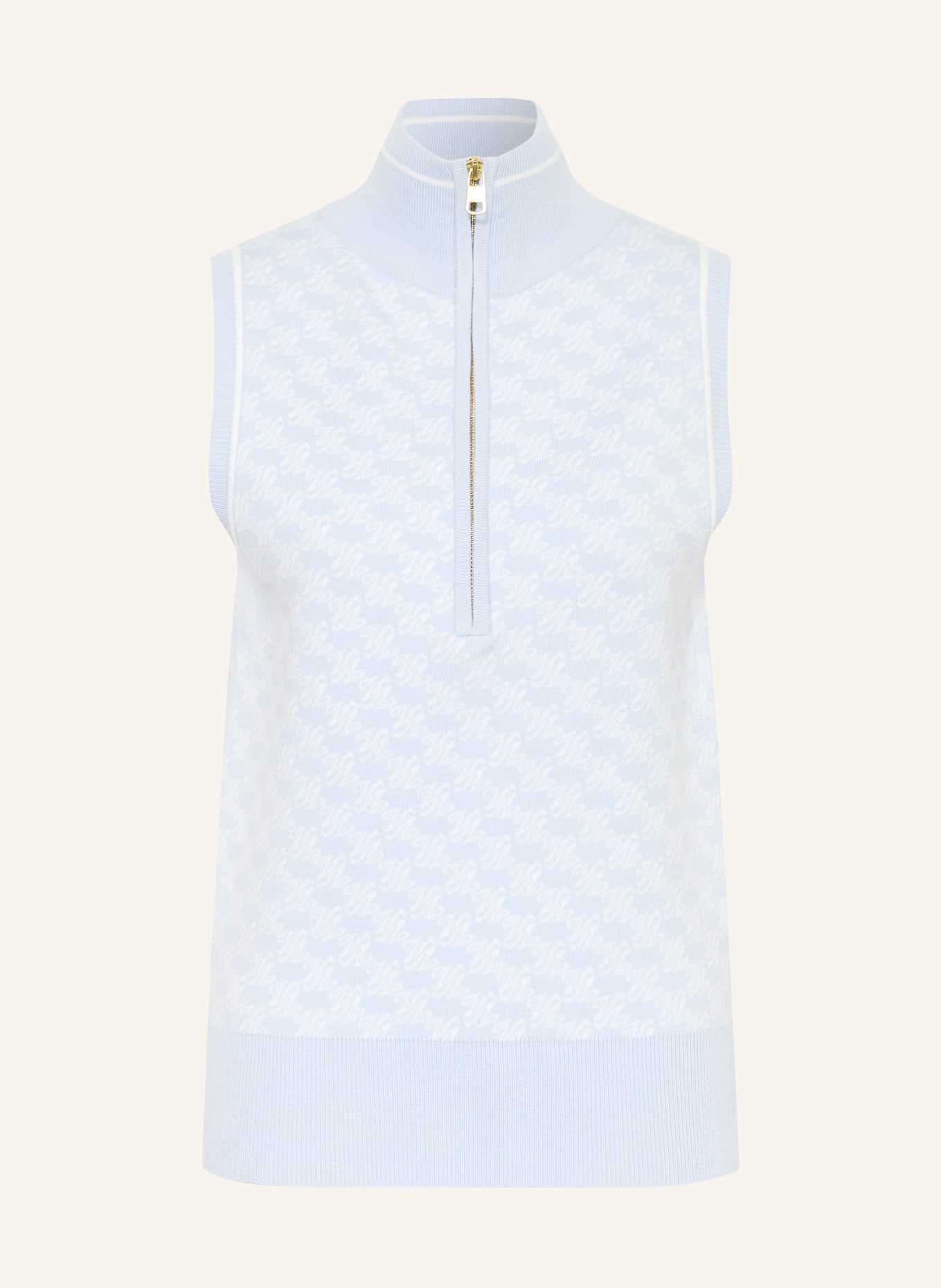 VARLEY Stricktop VINCENT: HELLBLAU / WEISS
