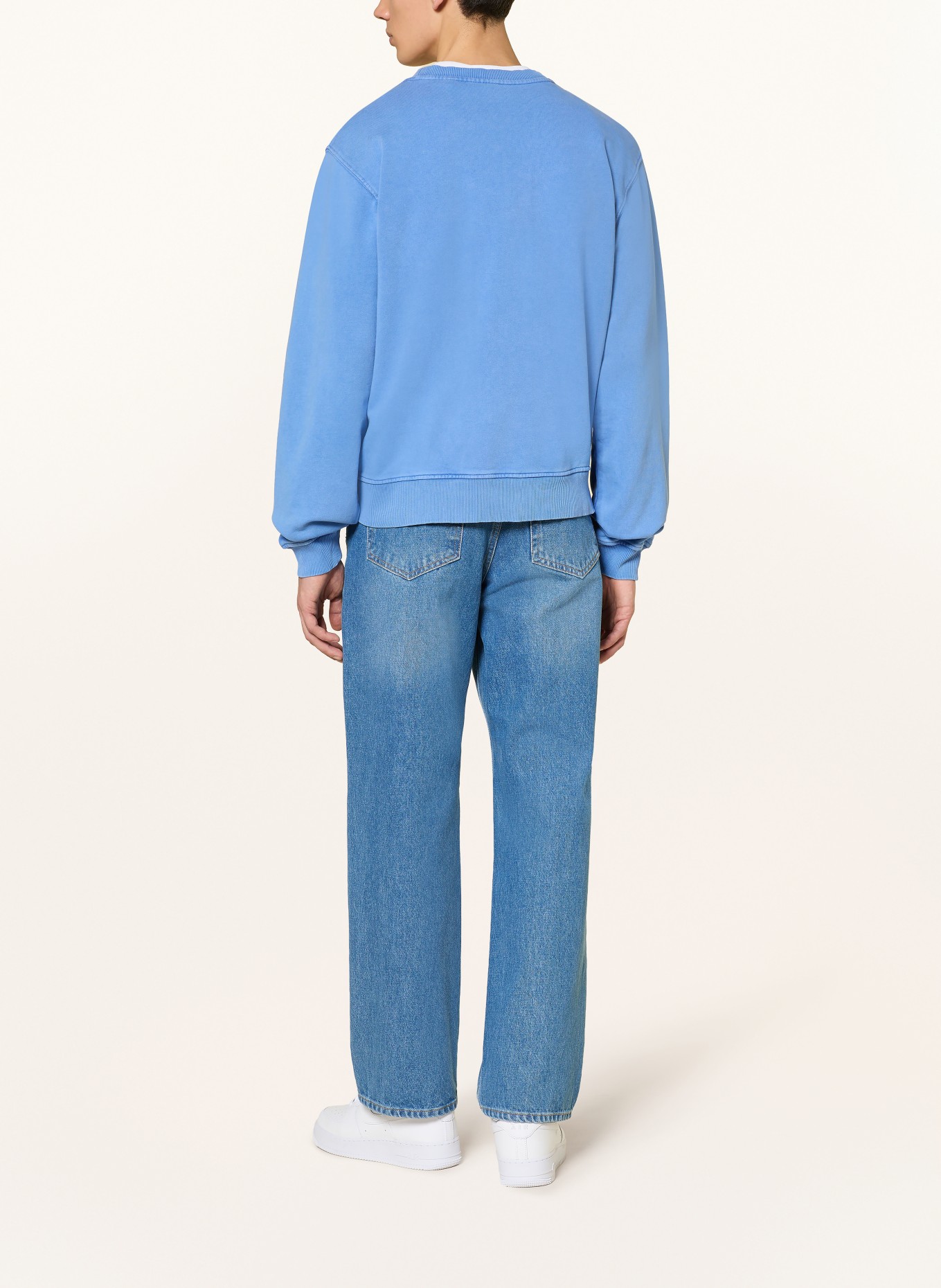 DAILY PAPER Sweatshirt DIAS: BLAU