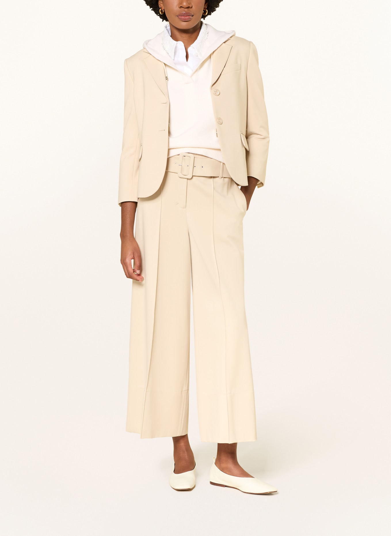 DOROTHEE SCHUMACHER EMOTIONAL ESSENCE culottes: BEIGE