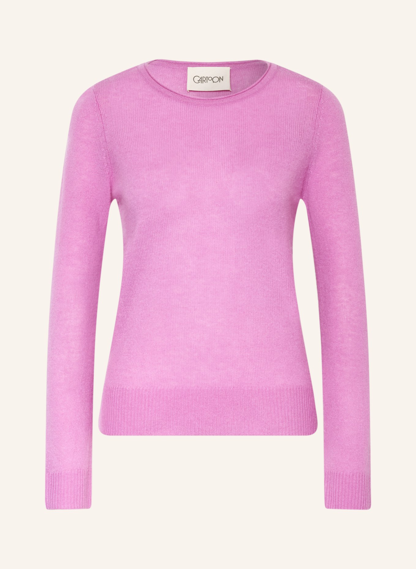 CARTOON cashmere sweater: PURPLE