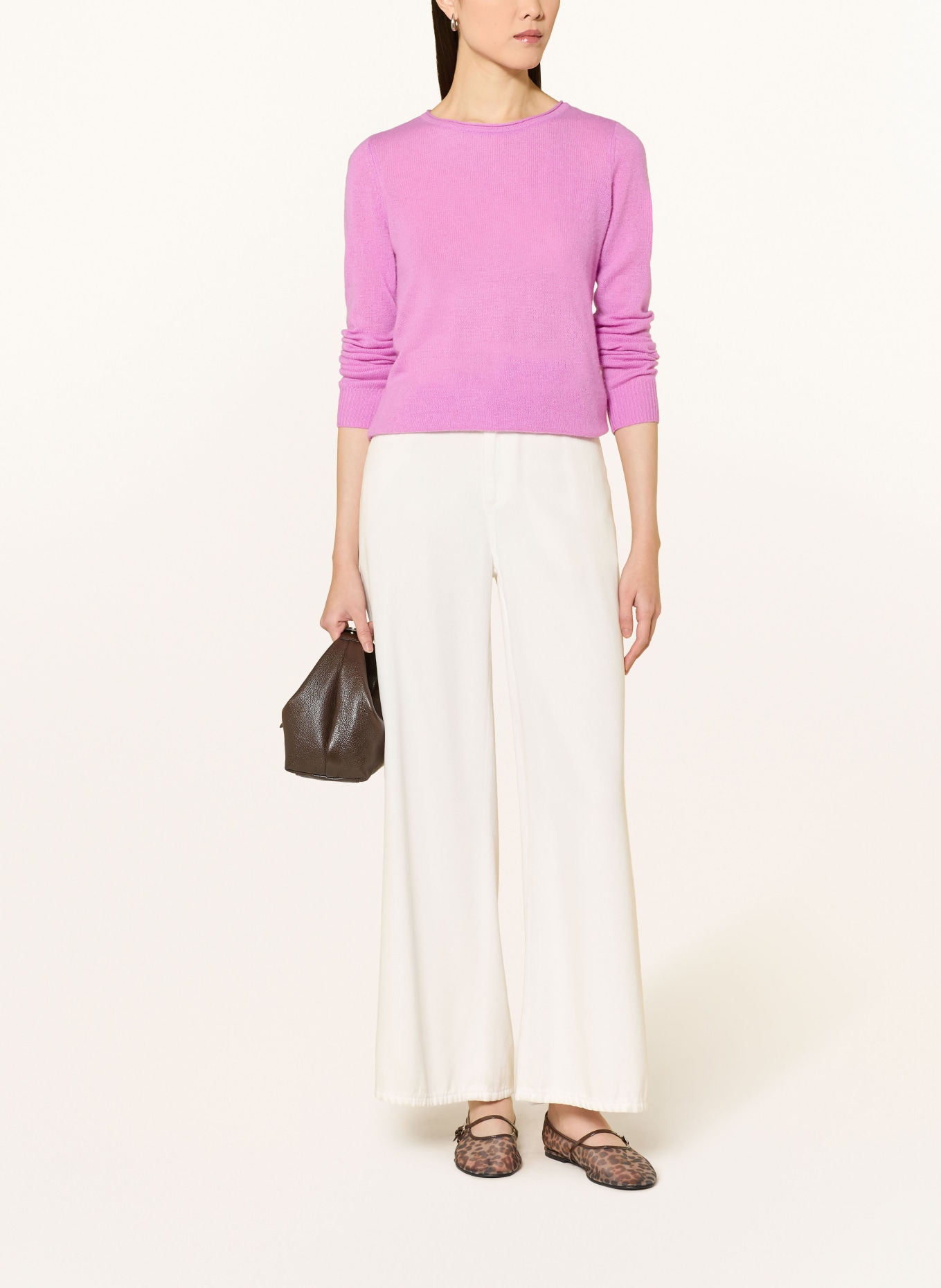 CARTOON cashmere sweater: PURPLE