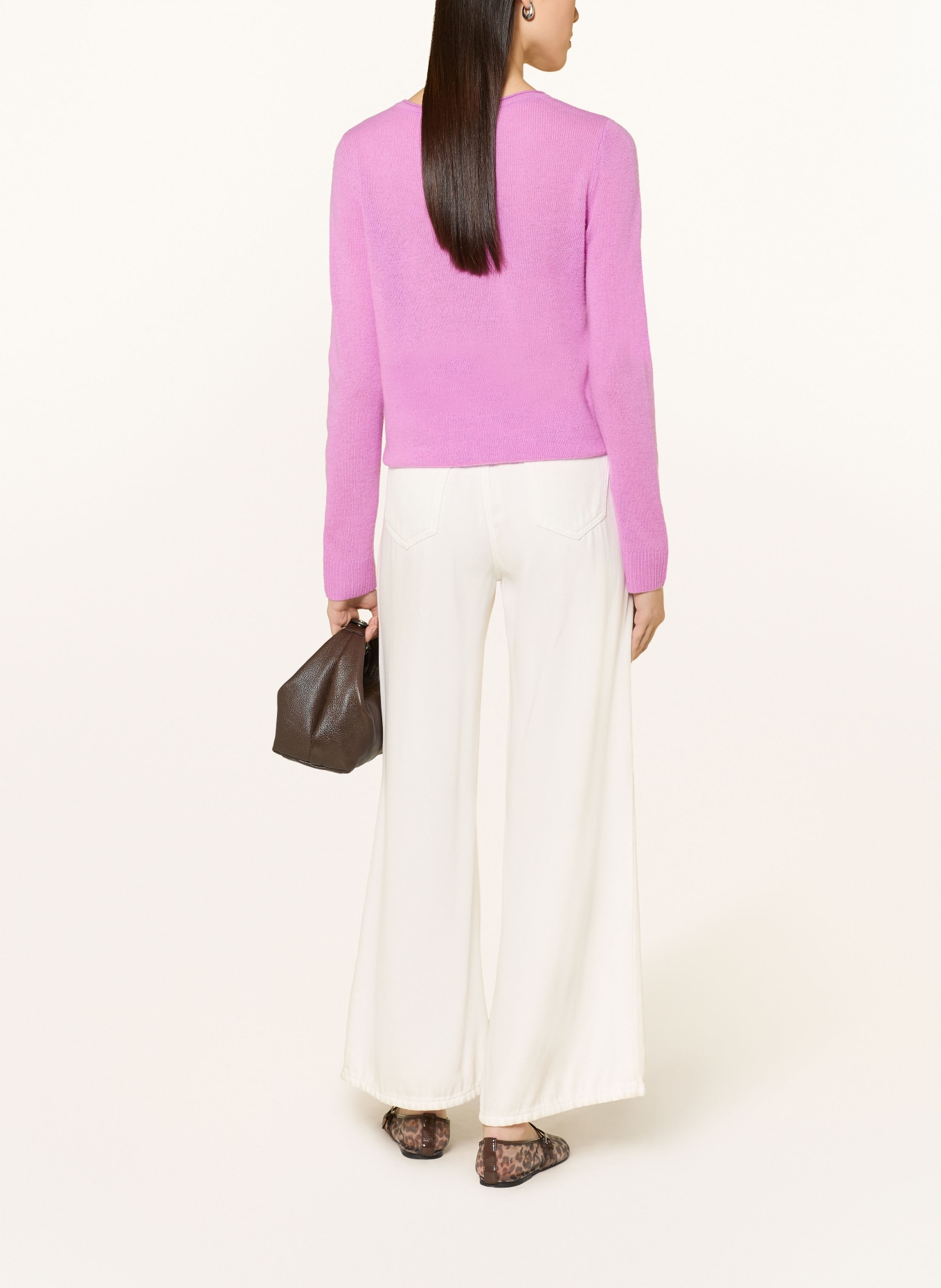 CARTOON cashmere sweater: PURPLE