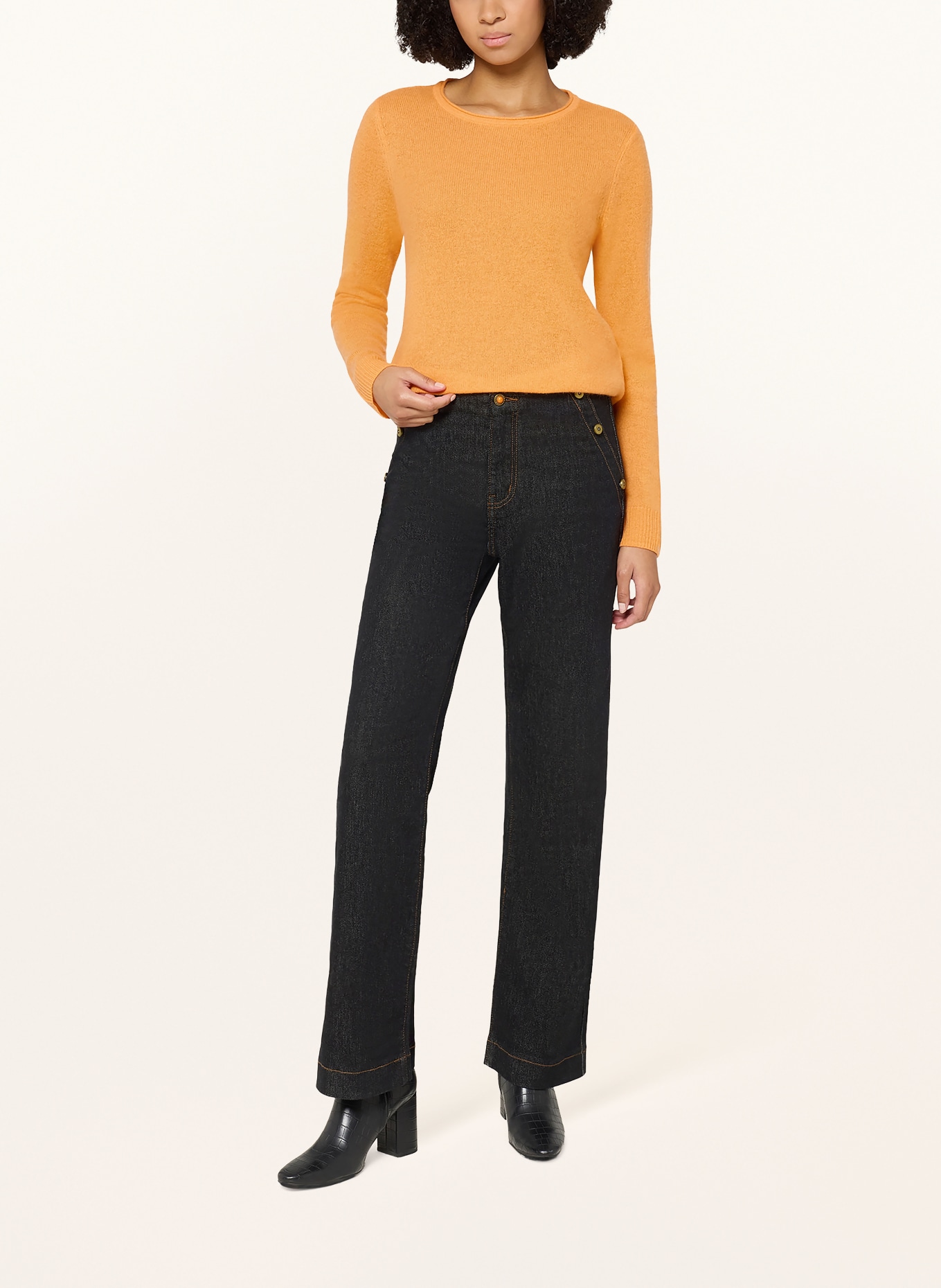 CARTOON Sweter z kaszmiru: POMARAŃCZOWY