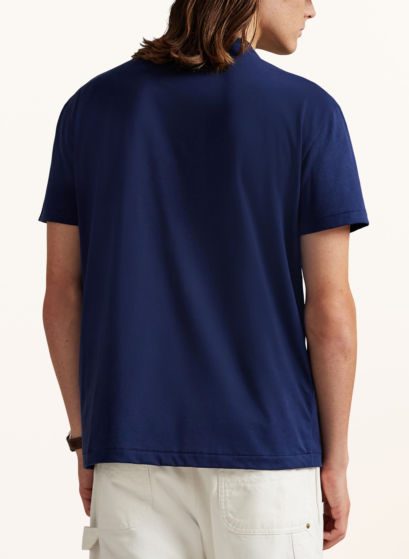 POLO RALPH LAUREN tričko: TMAVĚ MODRÁ