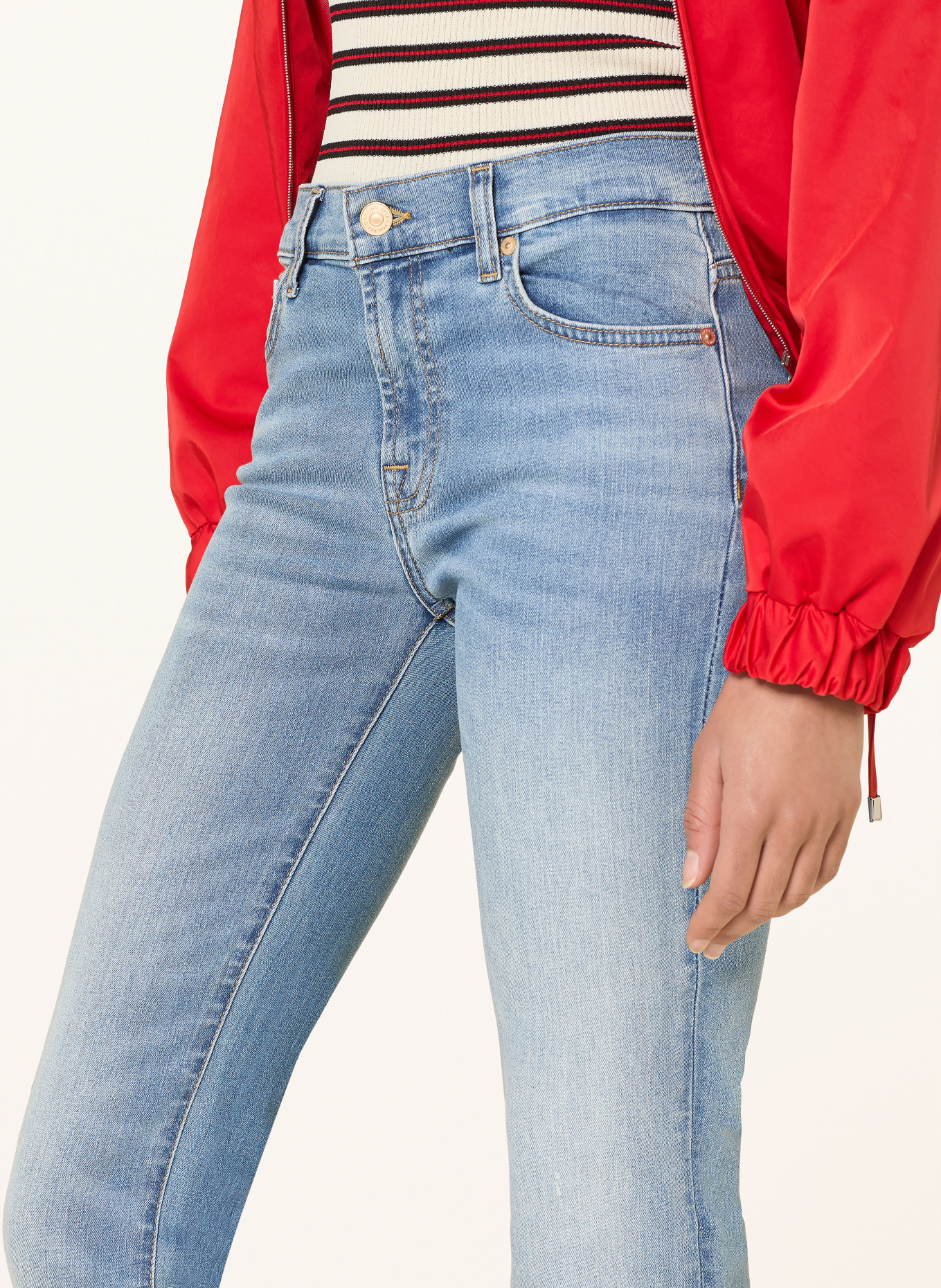 7 for all mankind Bootcut jeans BOOTCUT WANDERER: WEE Light Blue