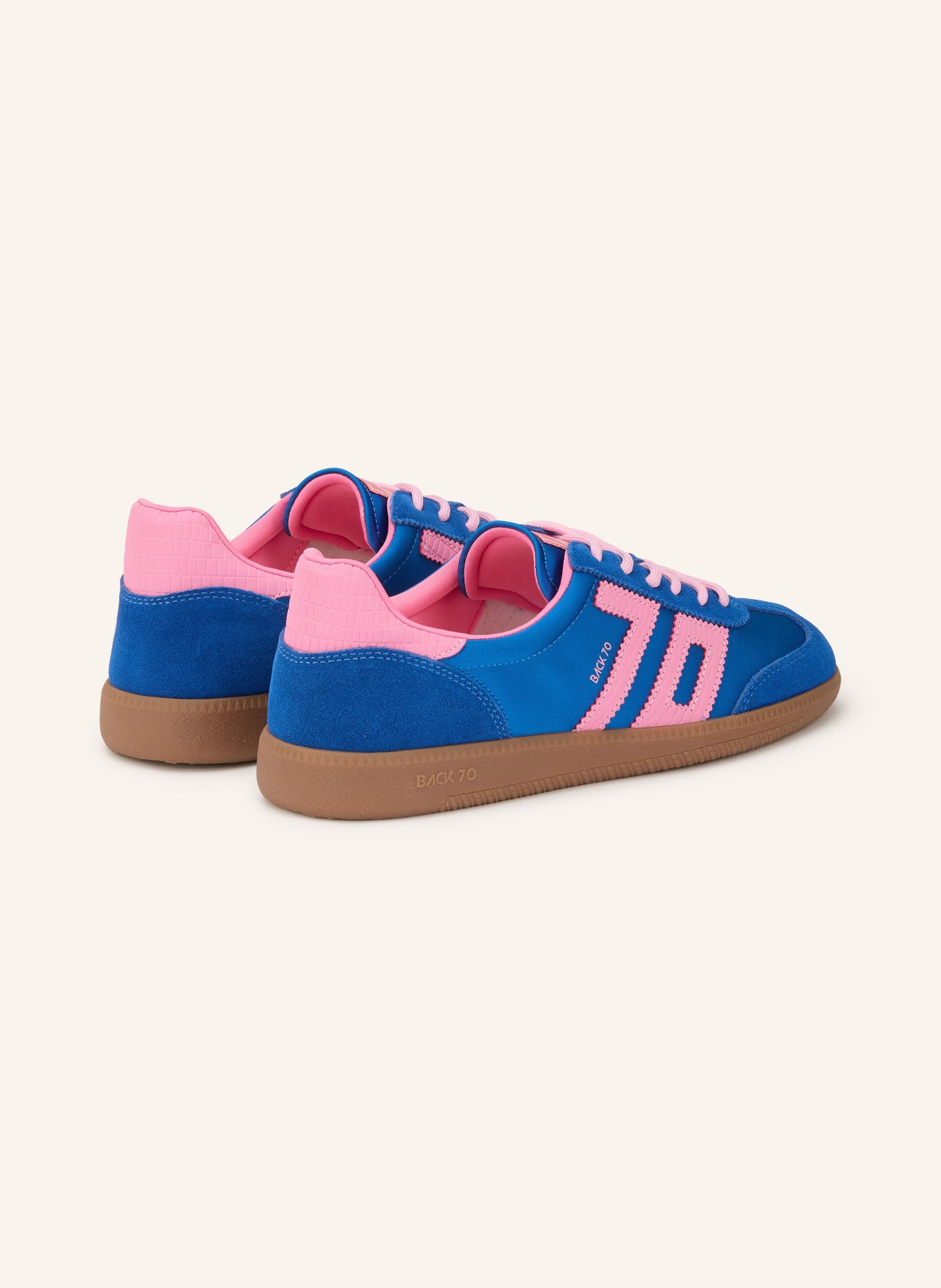 BACK 70 Sneaker GHOST C26: BLAU / PINK