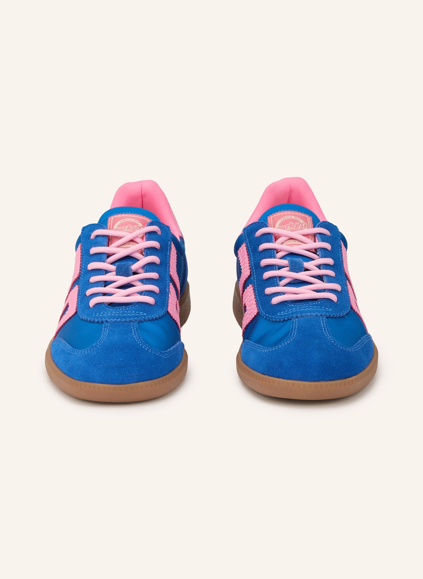 BACK 70 Sneaker GHOST C26: BLAU / PINK