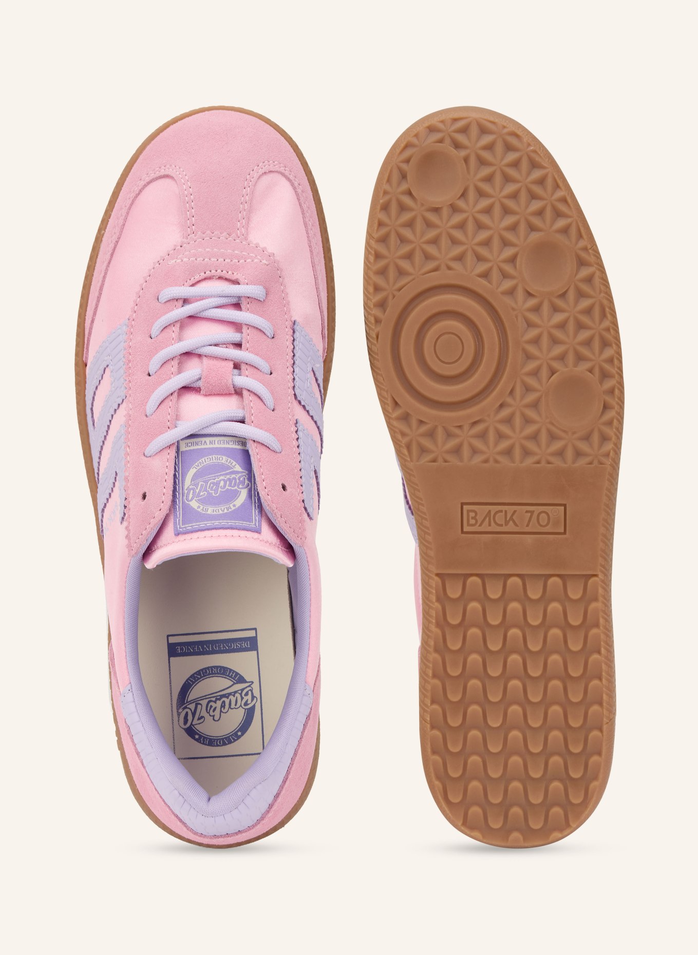 BACK 70 GHOST C26 sneaker: PINK / LIGHT PURPLE