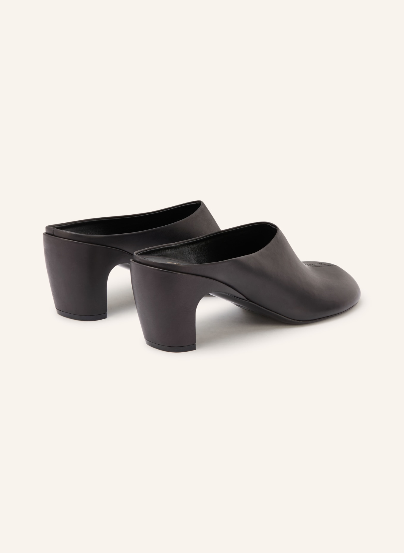 DRIES VAN NOTEN Mules: SCHWARZ