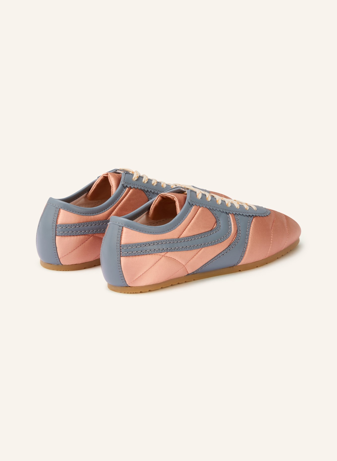 DRIES VAN NOTEN Sneaker: LACHS / GRAU