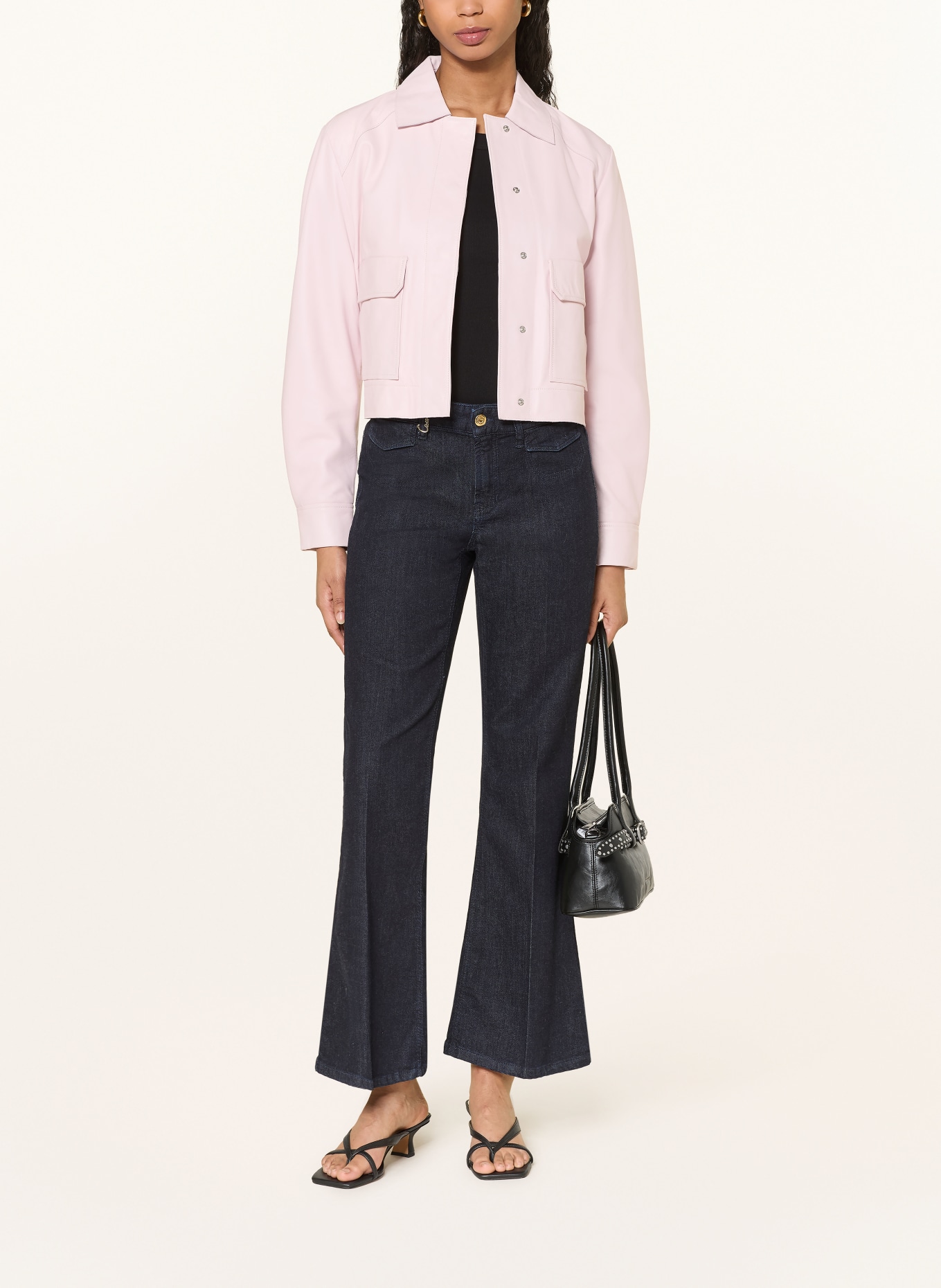 CAMBIO Bootcut jeans FABIENNE: 5006 modern rinsed